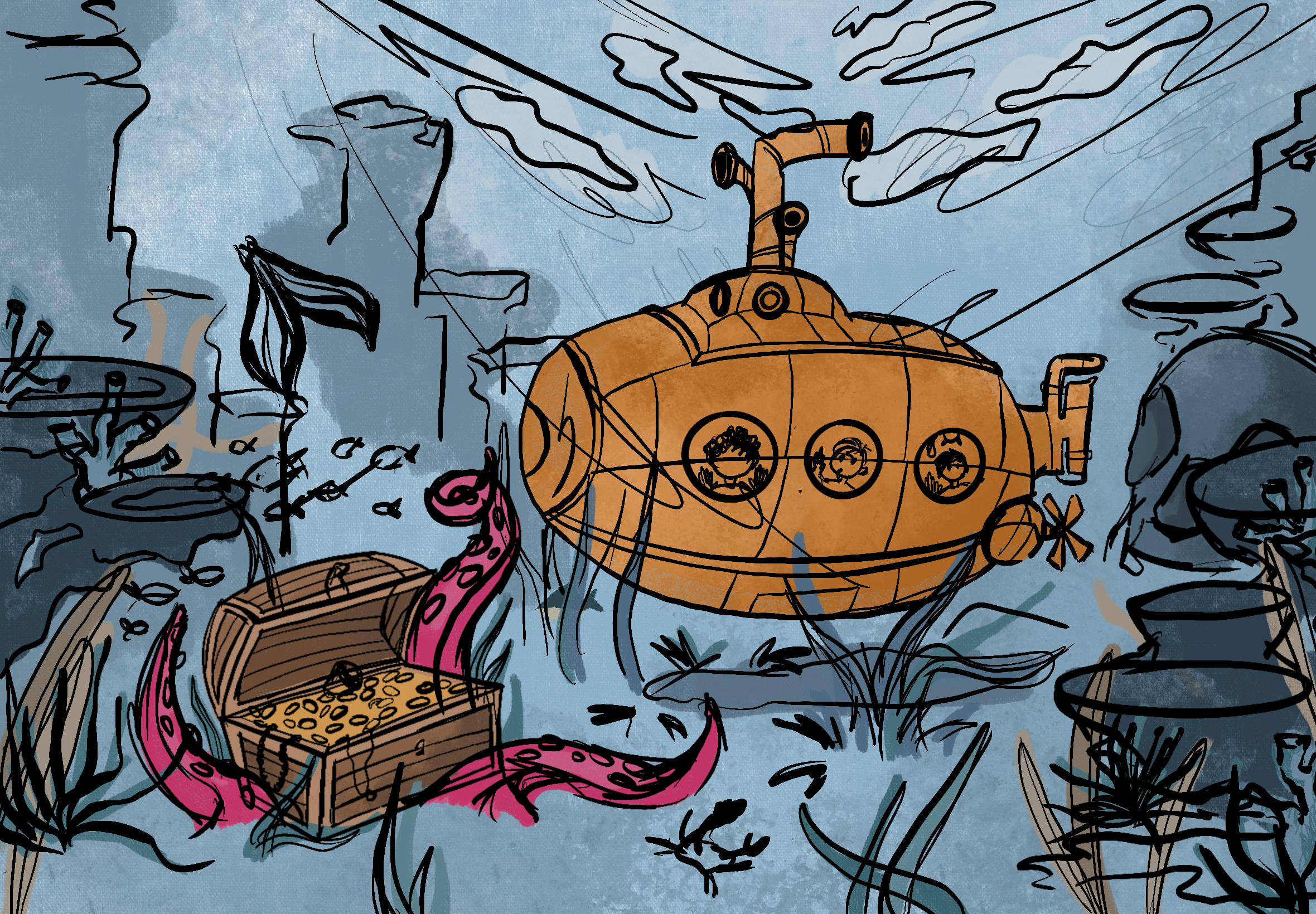 Детская иллюстрация для настольной игры — Изображение №2 — Брендинг, Иллюстрация на Dprofile