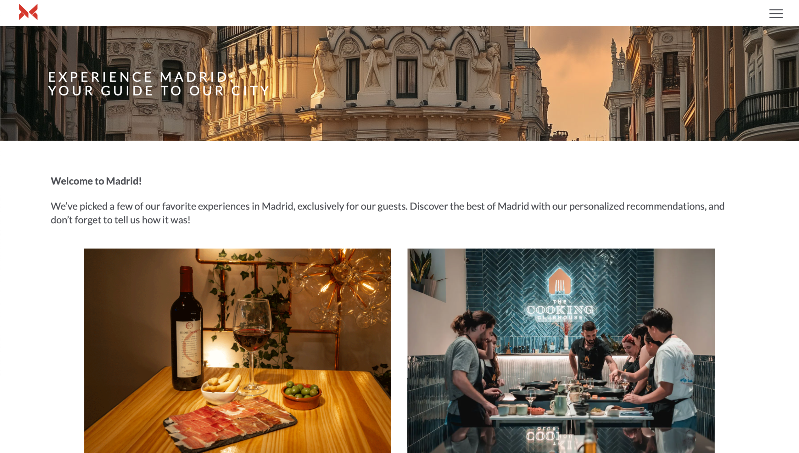 COMMERCIAL LOGO | EXPERIENCE MADRID — Изображение №5 — Брендинг на Dprofile