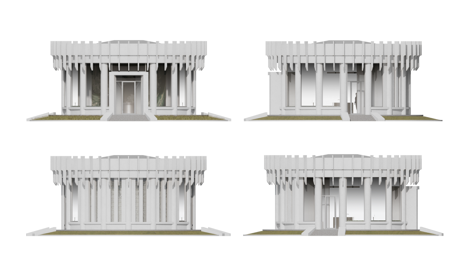 Abrau-Durso pavilion — Изображение №5 — Графика, 3D на Dprofile