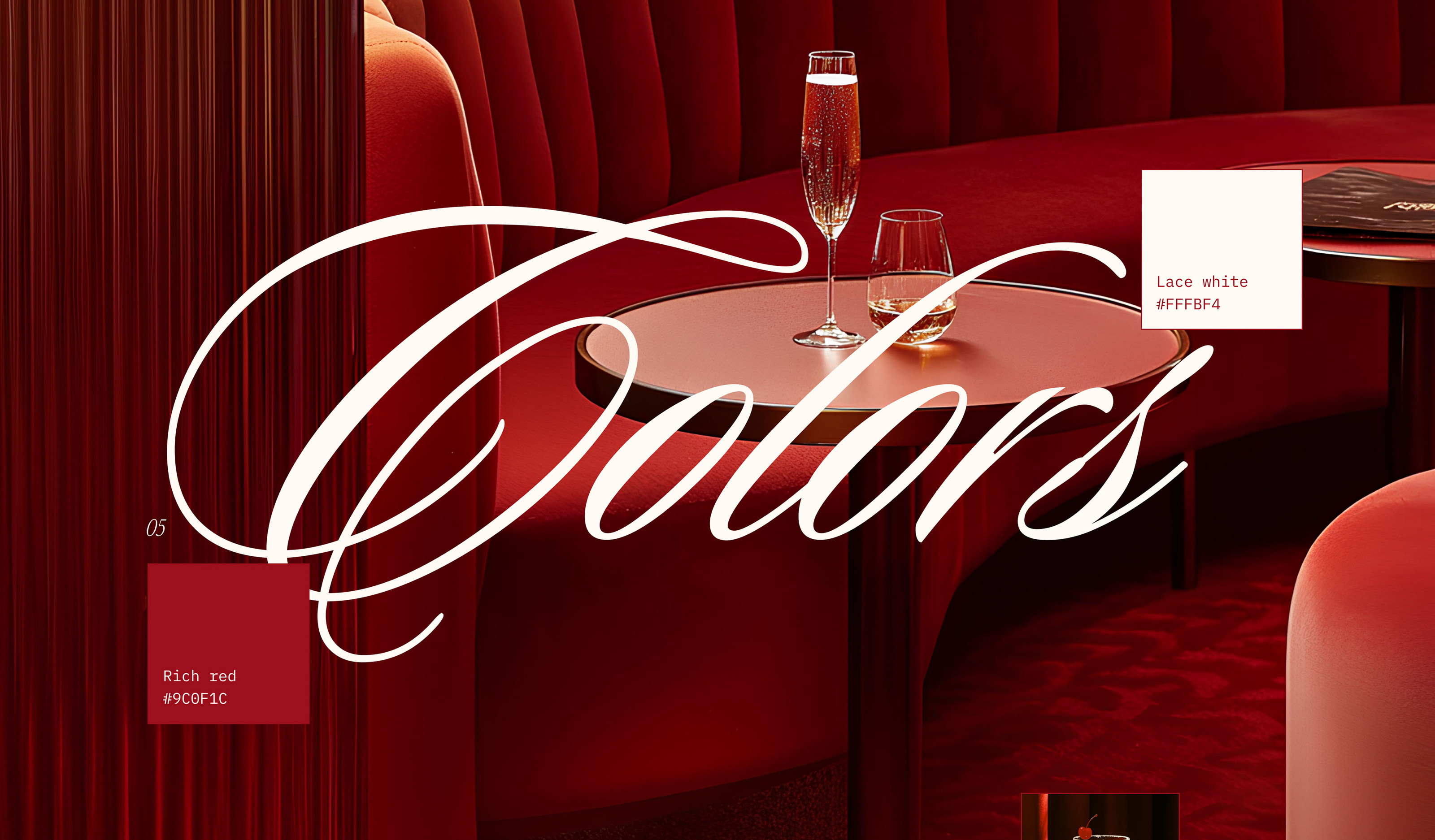 Restaurant L’Essence du Rouge / Website design — Изображение №5 — Интерфейсы, Брендинг на Dprofile