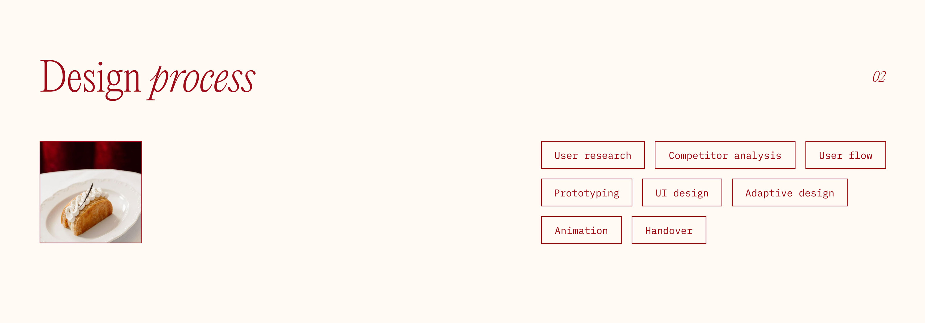 Restaurant L’Essence du Rouge / Website design — Изображение №3 — Интерфейсы, Брендинг на Dprofile