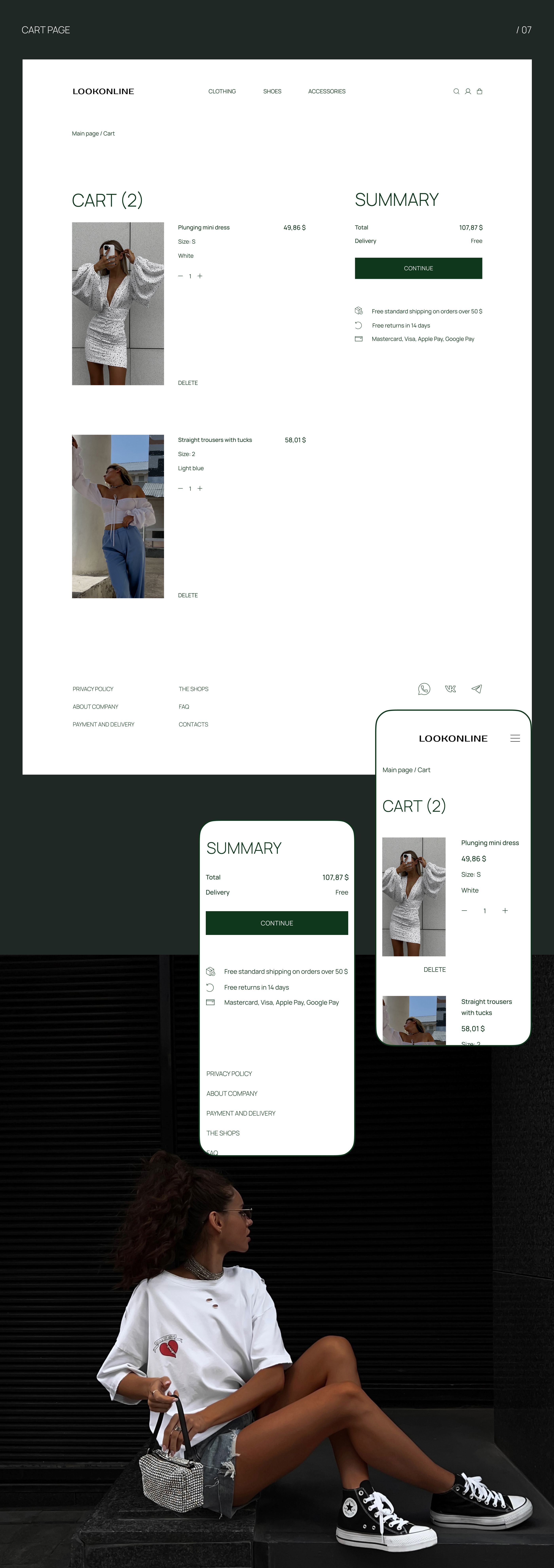 LOOKONLINE / online store — Изображение №10 — Интерфейсы на Dprofile