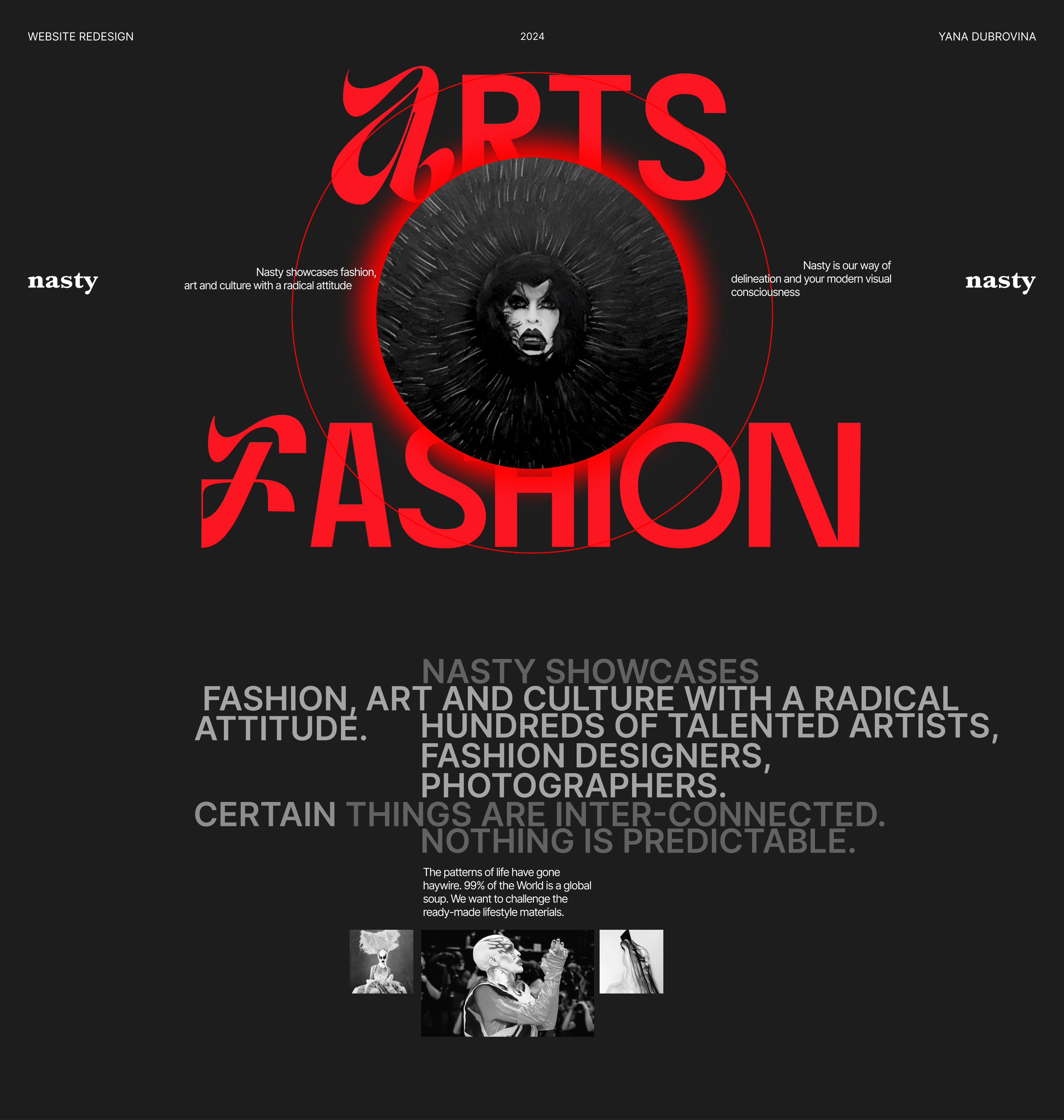 Nasty | News site Redesign — Изображение №1 — Интерфейсы на Dprofile