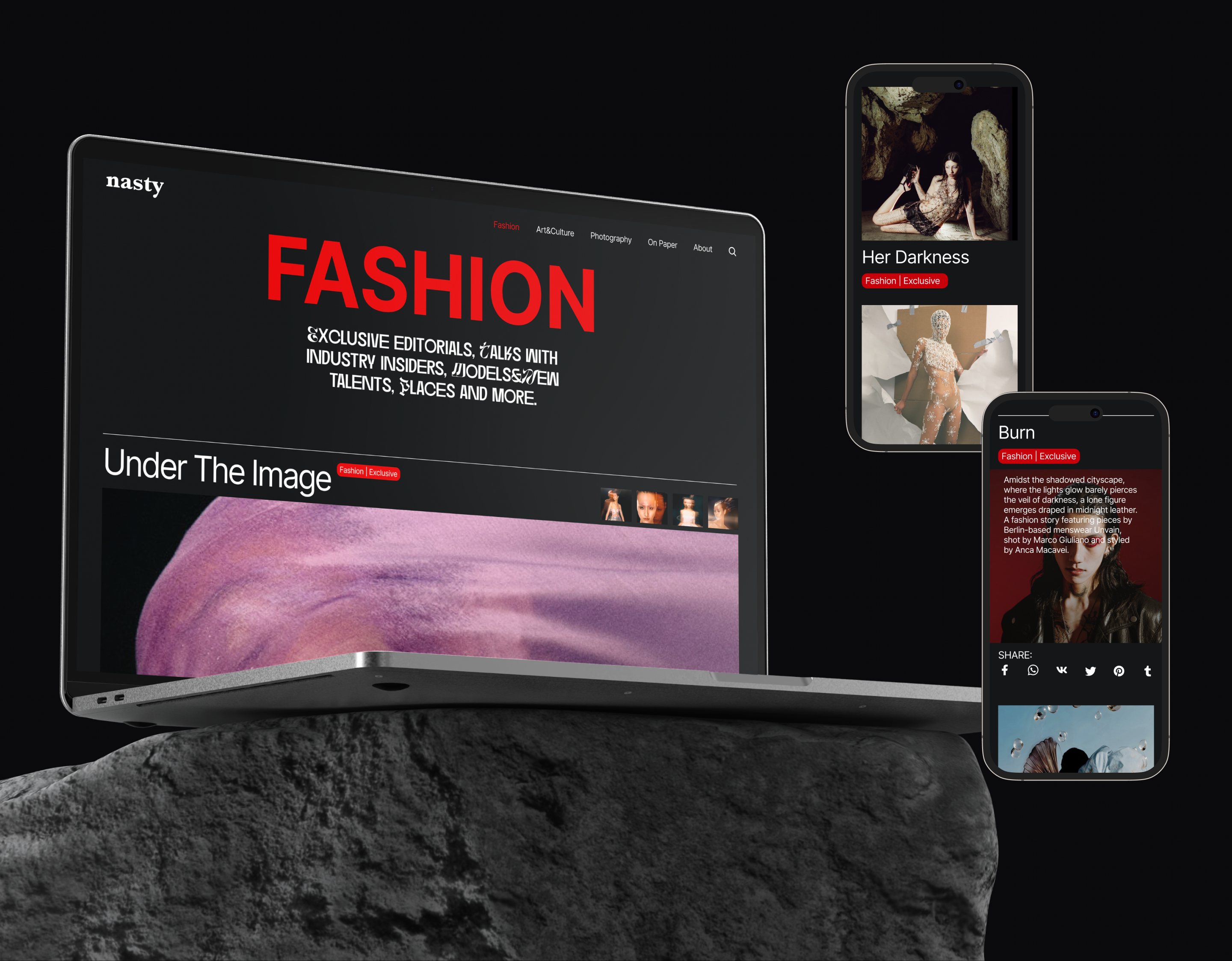 Nasty | News site Redesign — Изображение №4 — Интерфейсы на Dprofile