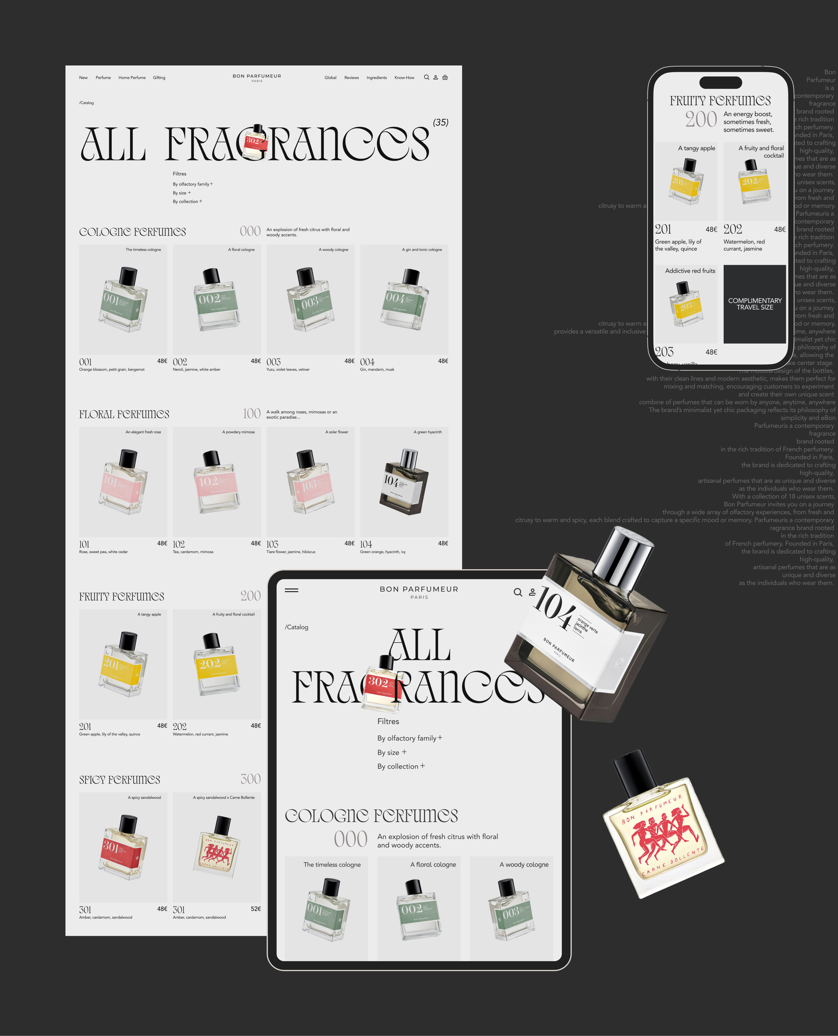 Bon Parfumeur | Online store redesign — Изображение №6 — Интерфейсы на Dprofile