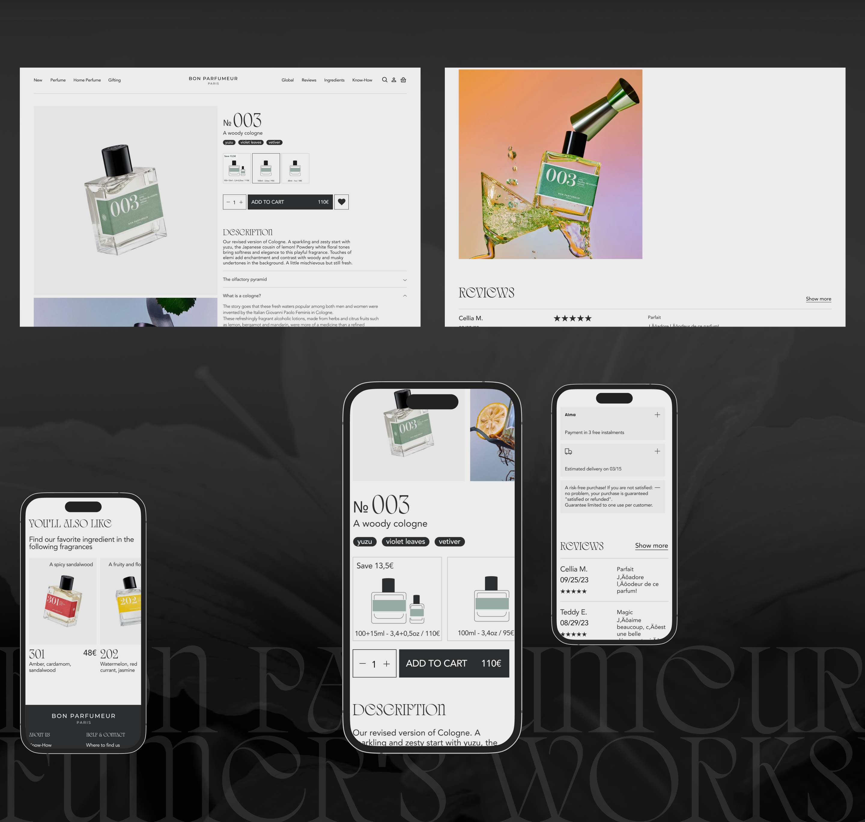 Bon Parfumeur | Online store redesign — Изображение №9 — Интерфейсы на Dprofile