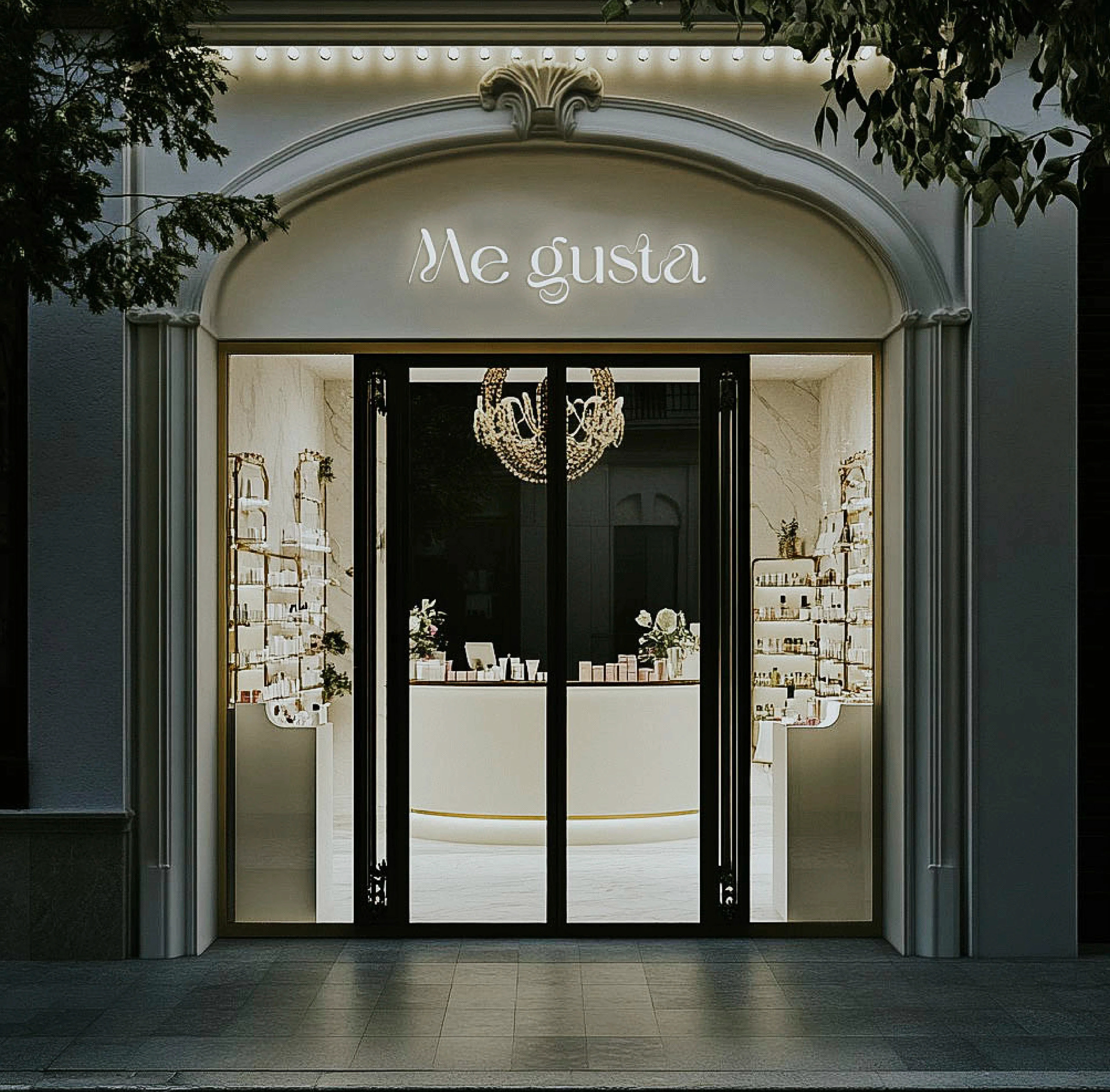 ME GUSTA | Фирменный стиль студии красоты — Изображение №7 — Брендинг, Графика на Dprofile