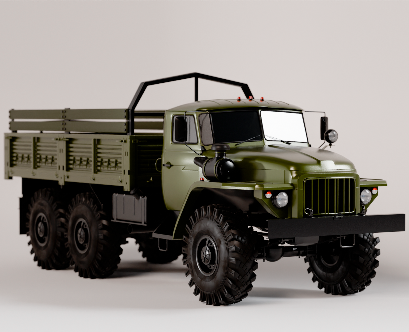Урал 4320 — 3D на Dprofile