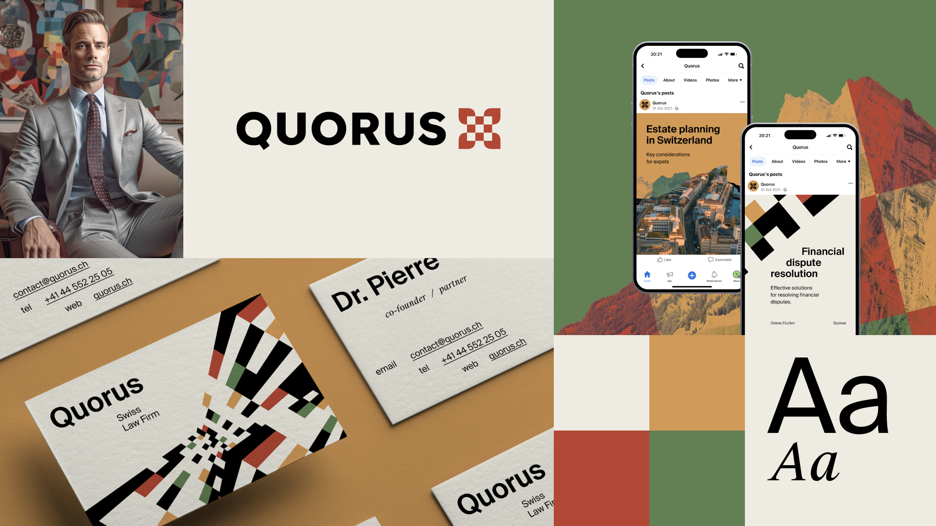Quorus: айдентика юридической компании — Изображение №1 — Брендинг на Dprofile