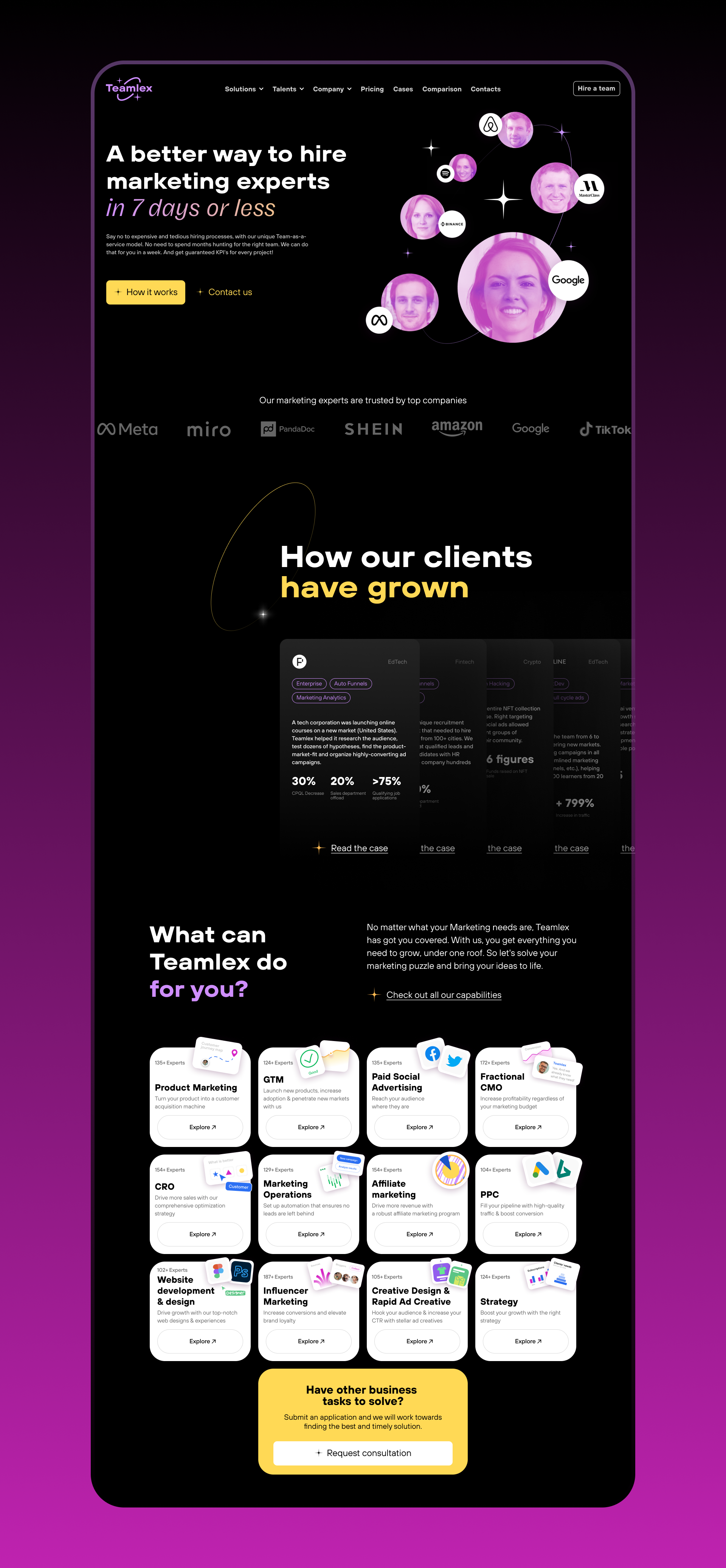 Teamlex — Изображение №2 — Интерфейсы на Dprofile