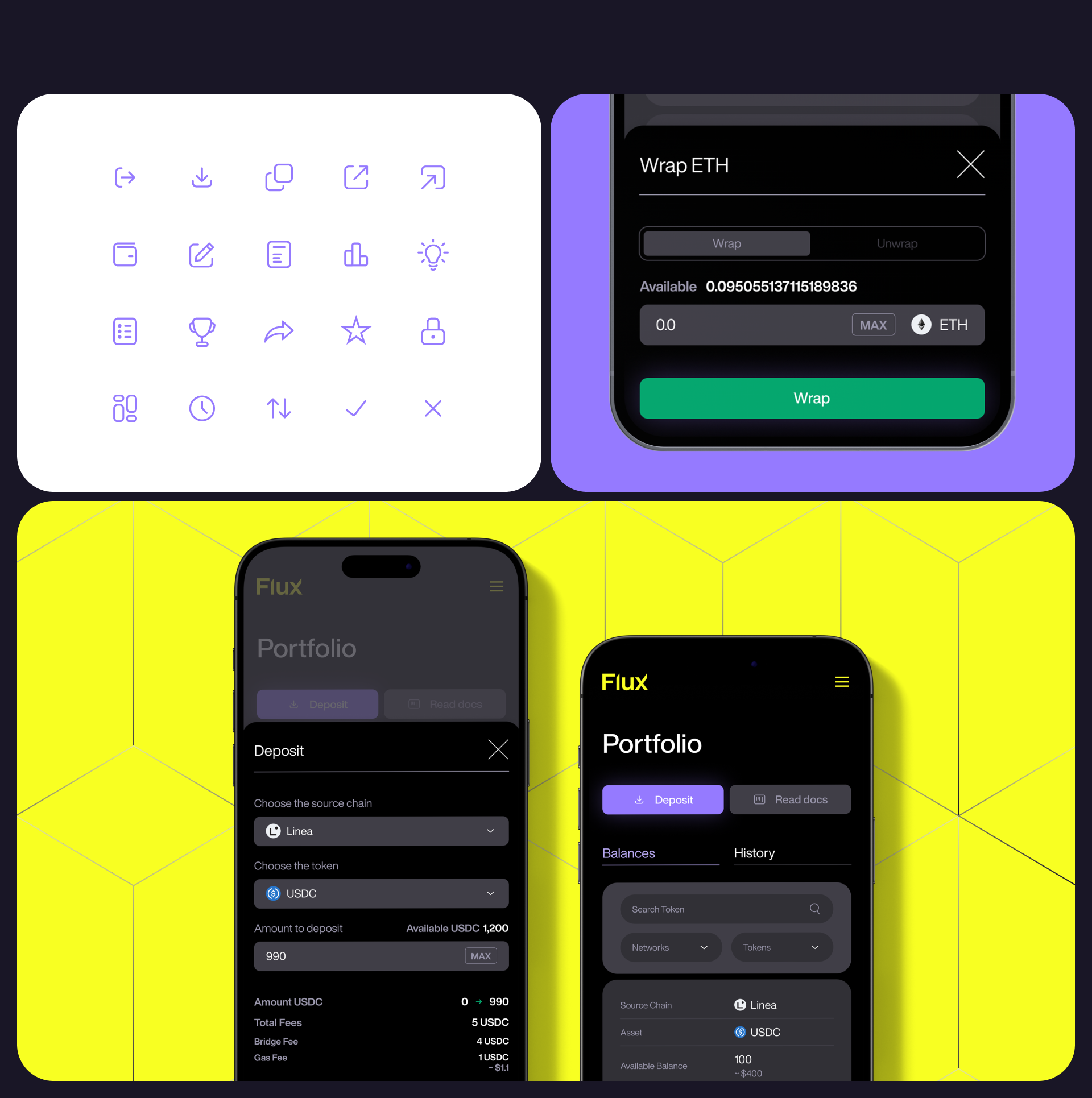 Интерфейс для dApp — Изображение №5 — Интерфейсы, Анимация на Dprofile