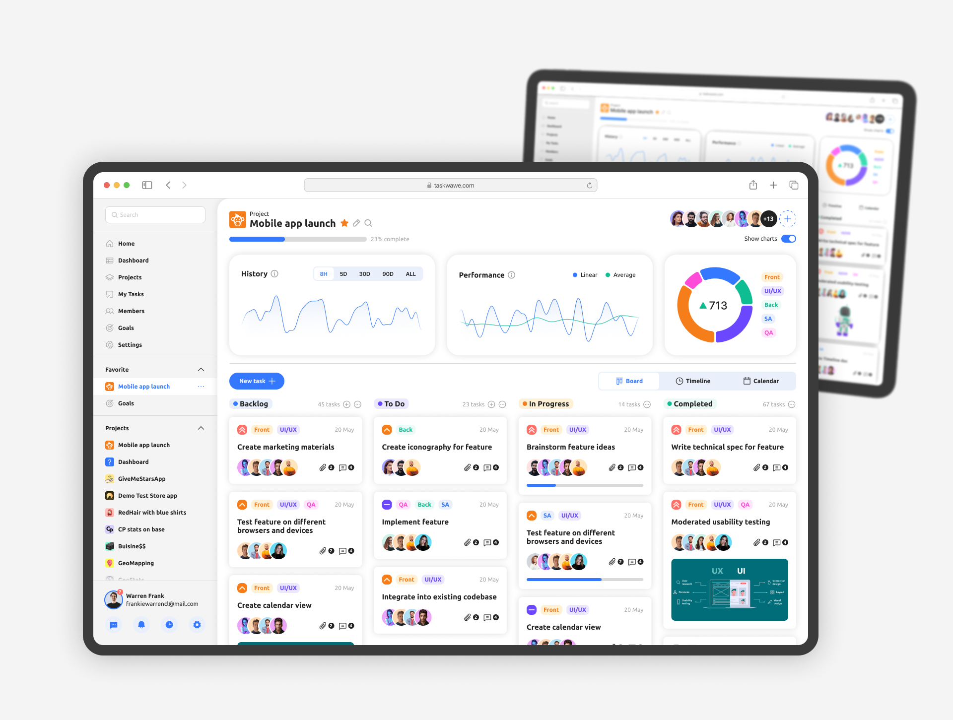 Dashboard CRM Project — Изображение №7 — Интерфейсы на Dprofile