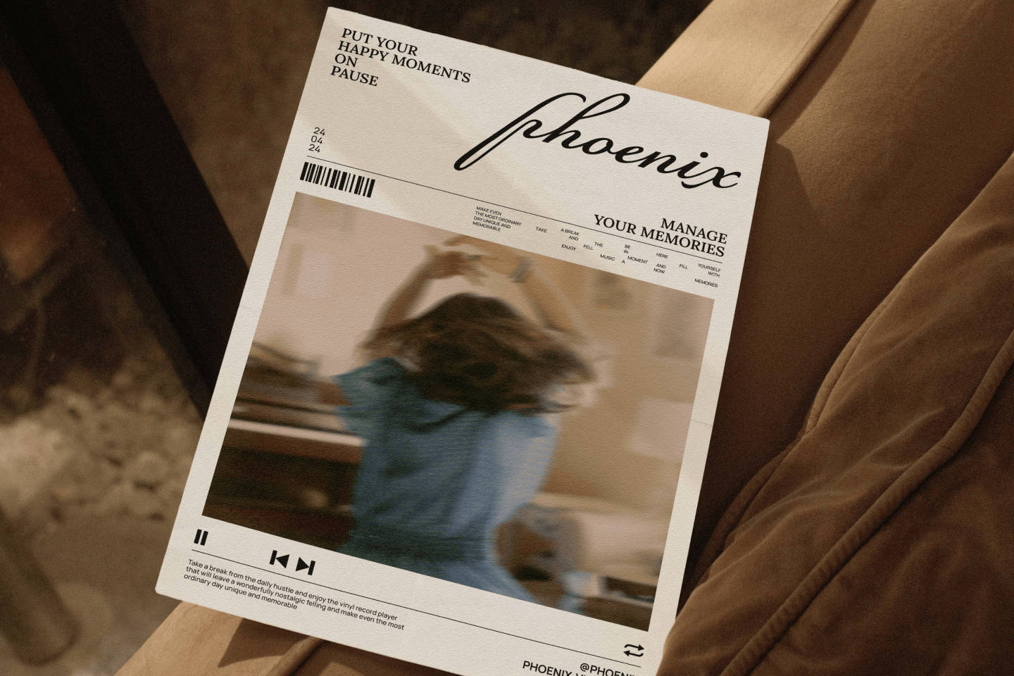 PHOENIX /Айдентика для бренда виниловых проигрывателей — Изображение №18 — Брендинг, Графика на Dprofile
