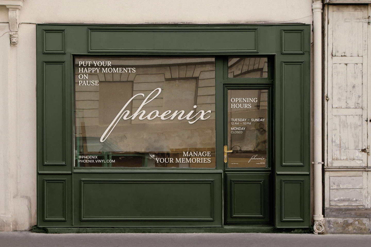 PHOENIX /Айдентика для бренда виниловых проигрывателей — Изображение №14 — Брендинг, Графика на Dprofile