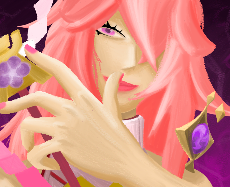 Яэ Мико на Dprofile