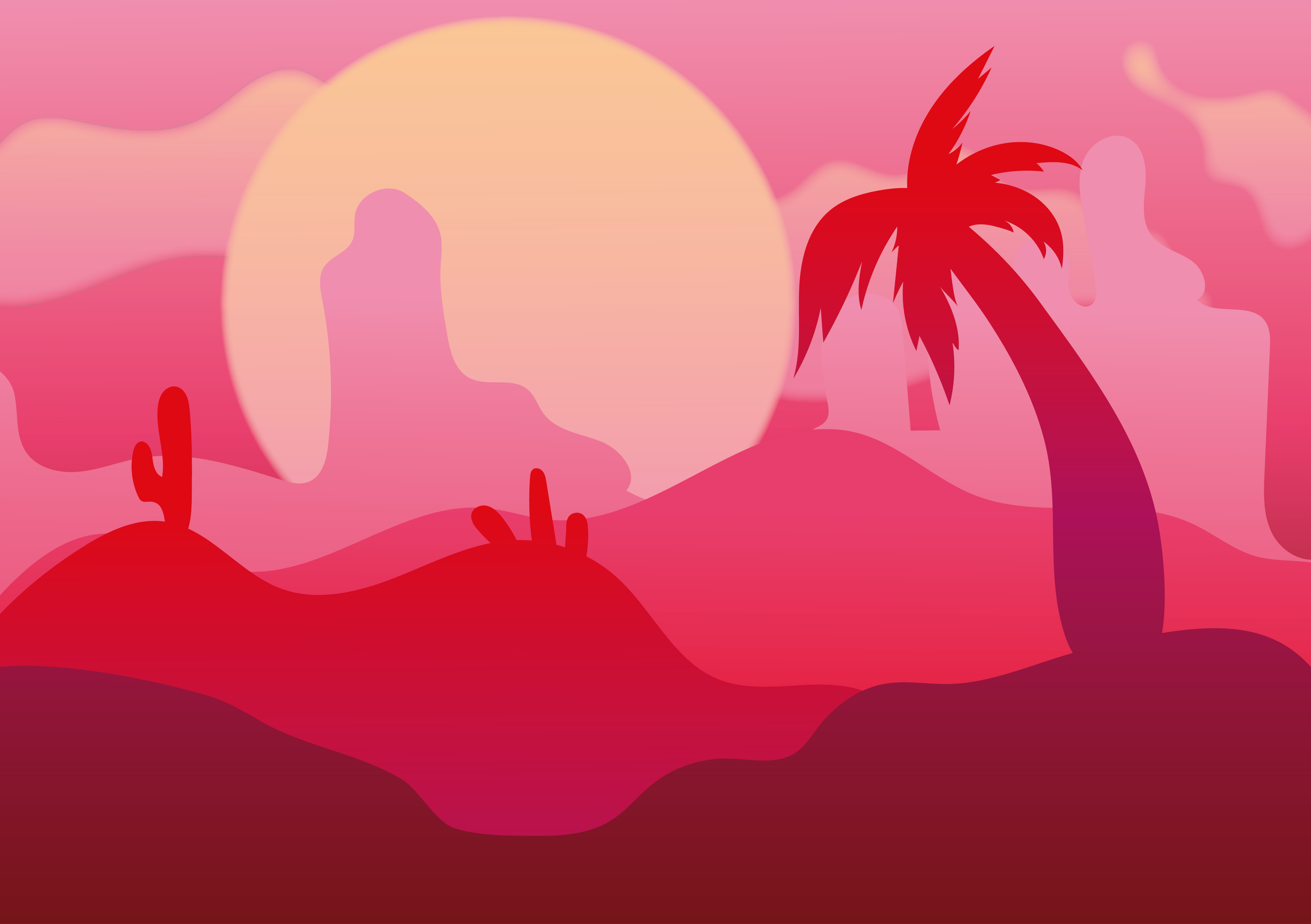 Пустыня — Изображение №1 — Иллюстрация на Dprofile