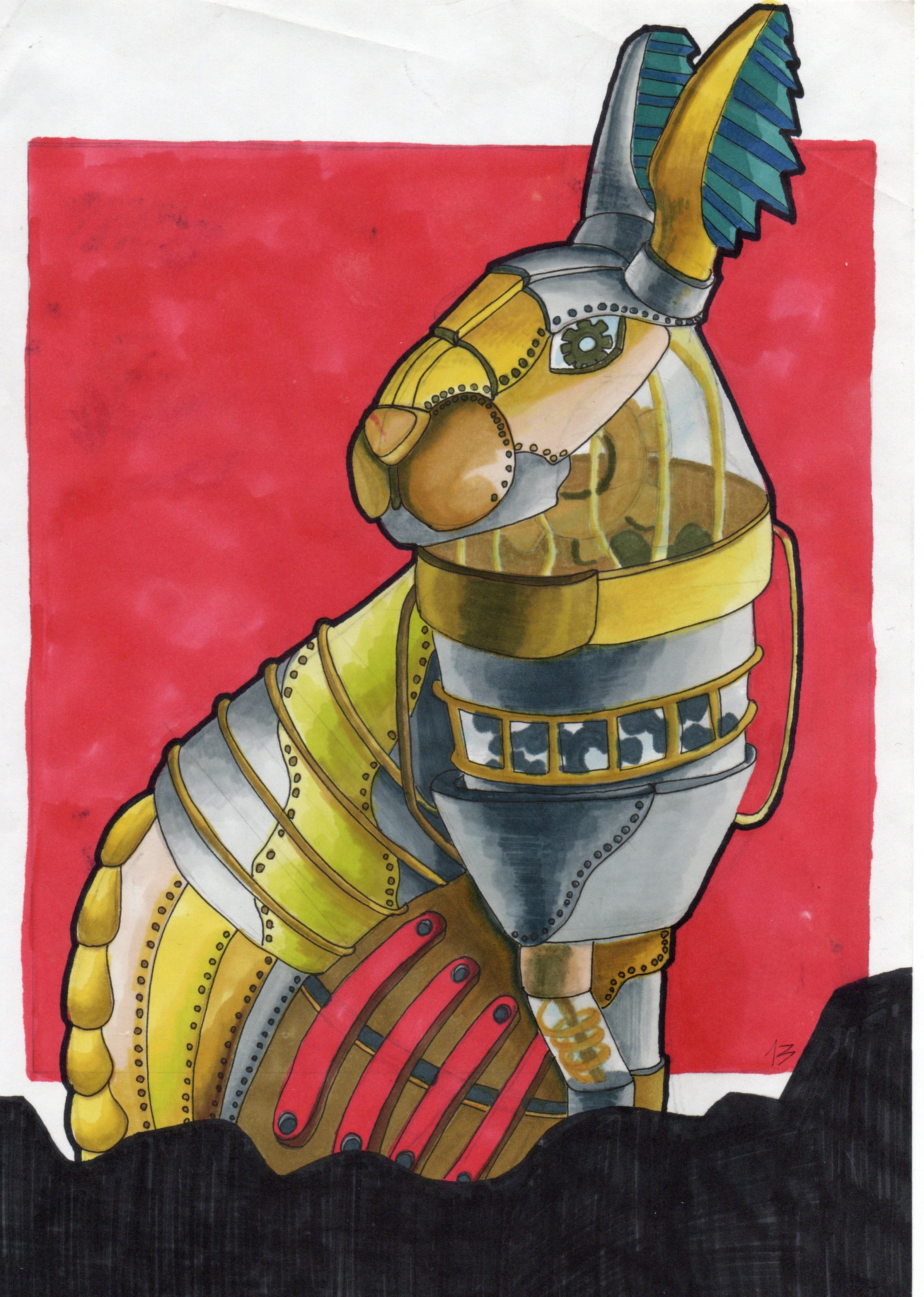 Механический кролик — Изображение №1 — Иллюстрация на Dprofile