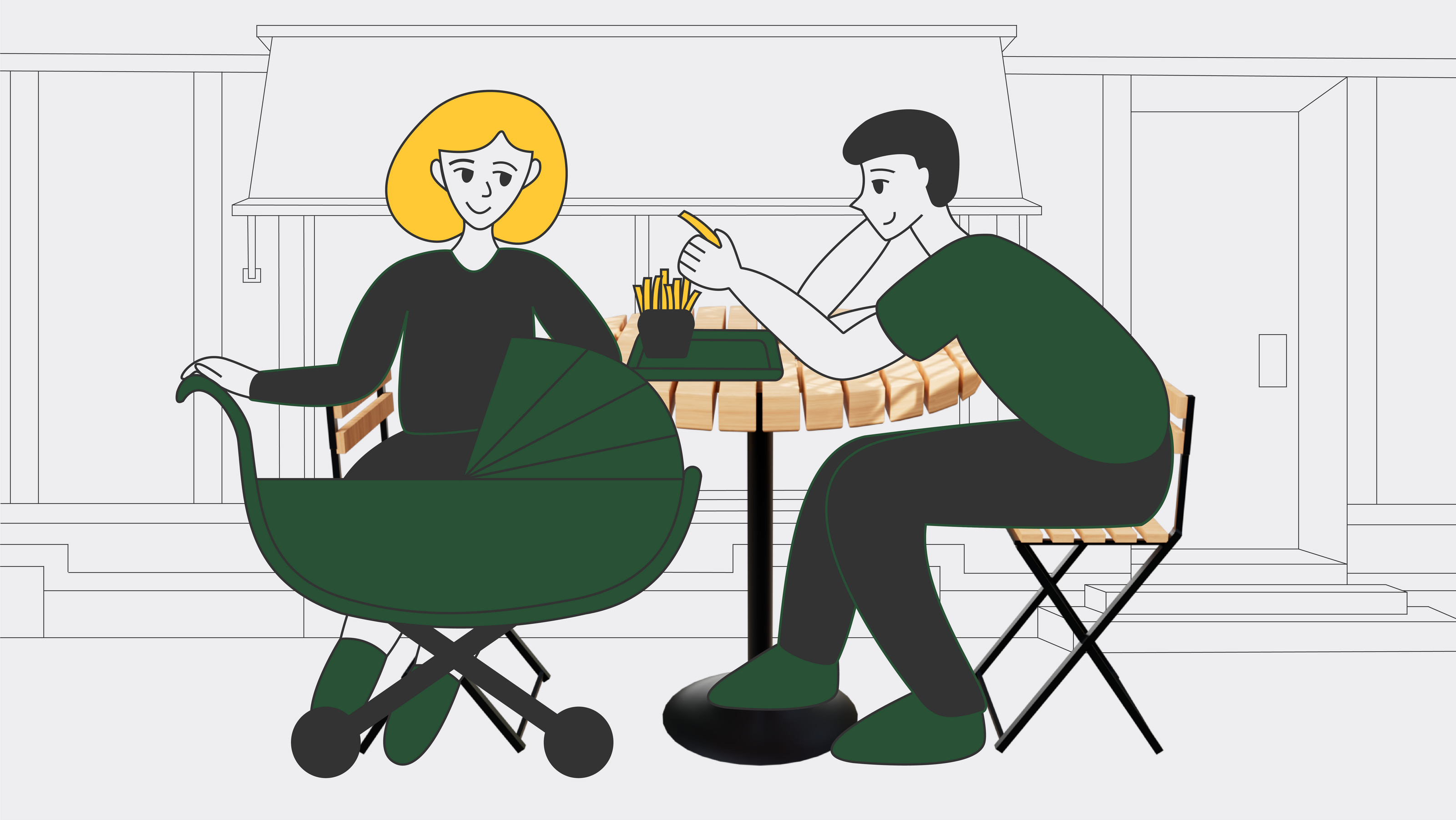 4 иллюстрации — Изображение №1 — Иллюстрация на Dprofile