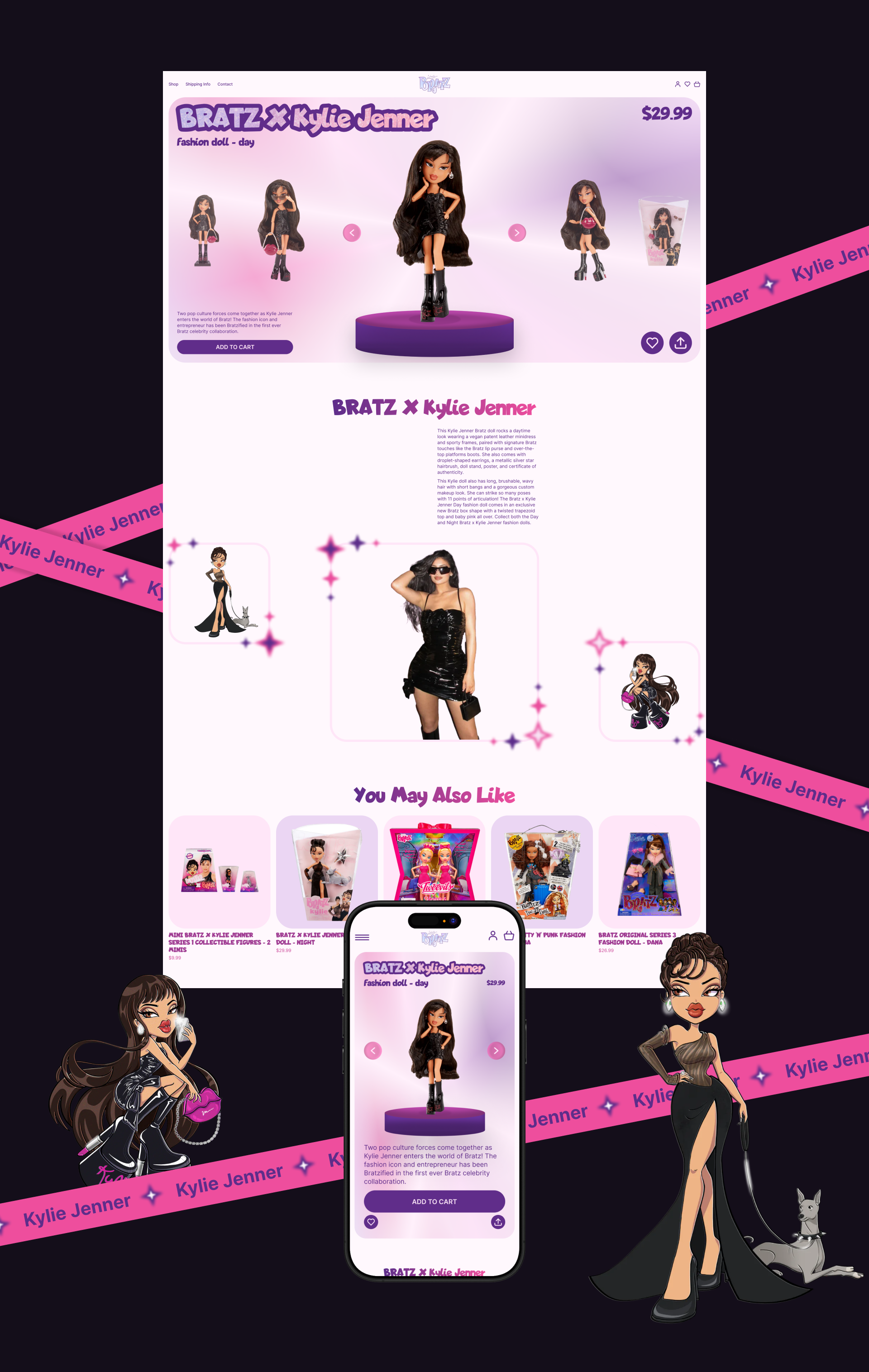 Bratz — Изображение №6 — Интерфейсы на Dprofile