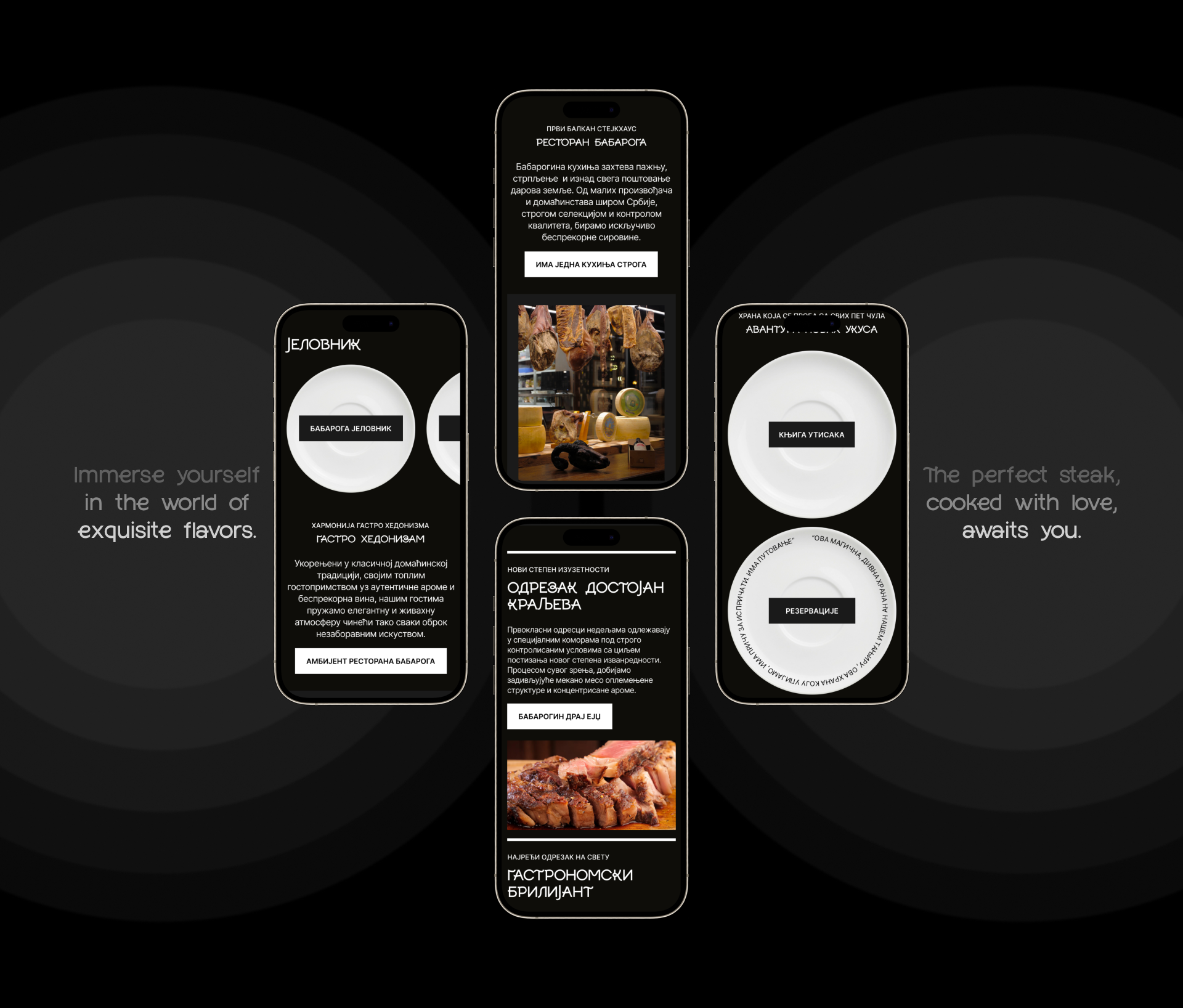 Babaroga Steakhouse — Изображение №3 — Интерфейсы, Анимация на Dprofile