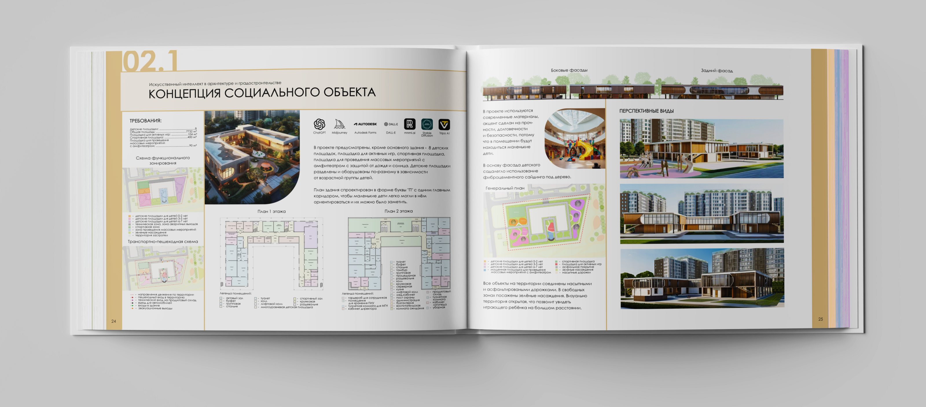 Архитектурное портфолио / 2022-2024 — Изображение №14 — Брендинг, 3D на Dprofile