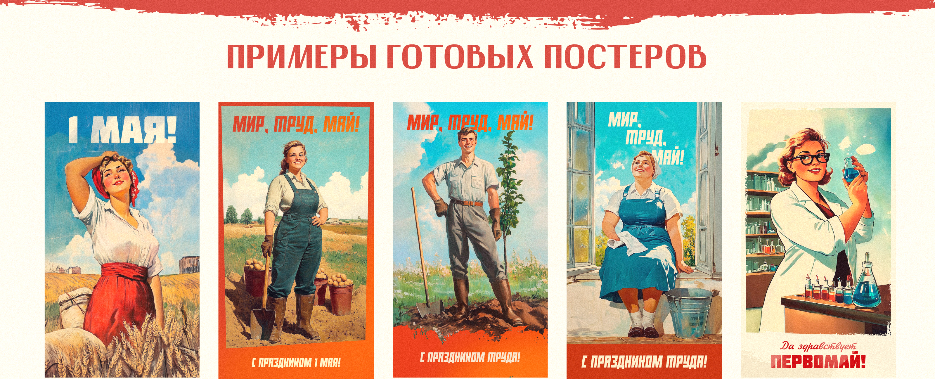 Спецпроект к 1 мая — Изображение №5 — Иллюстрация, Маркетинг на Dprofile