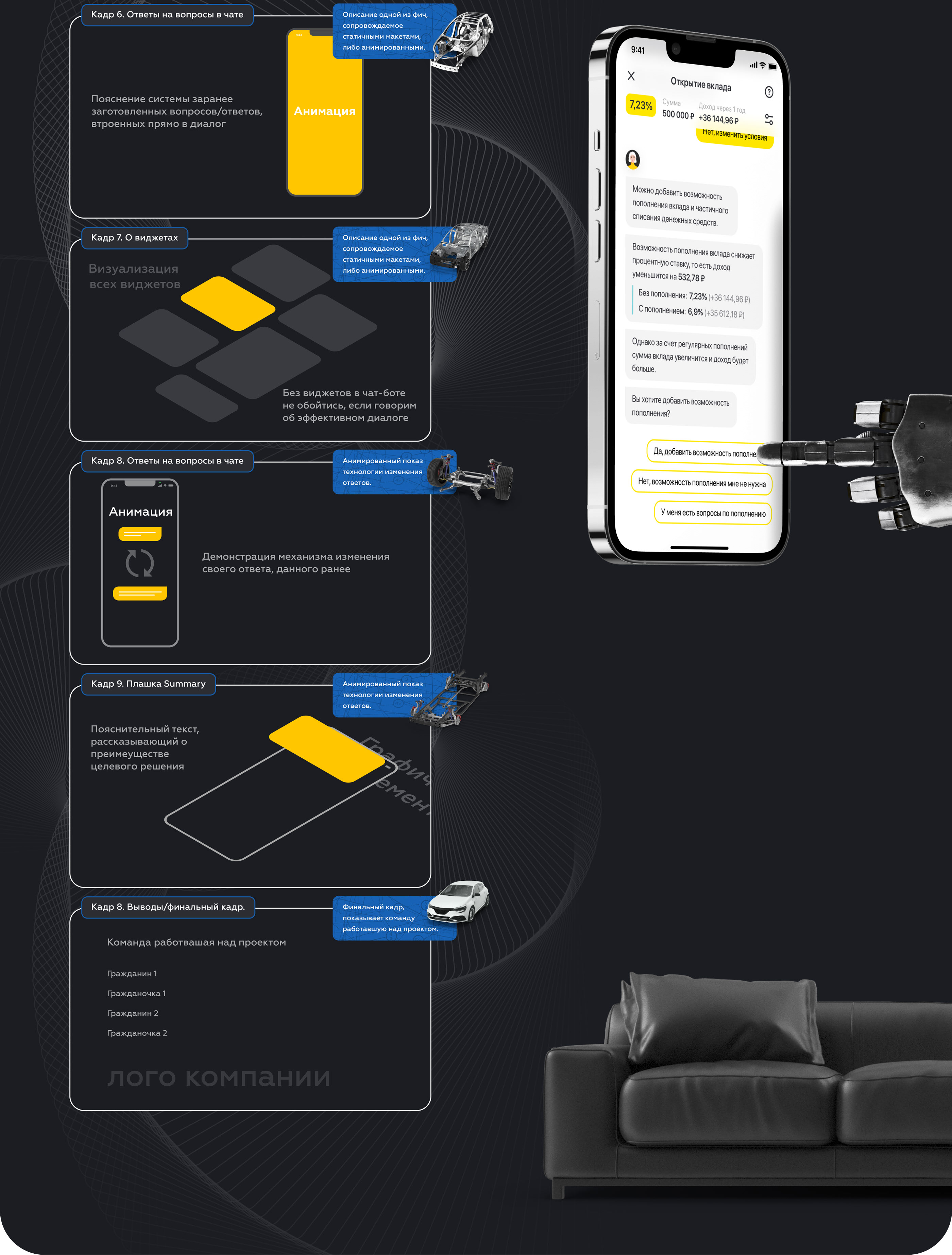 Visual conception for case «Chat-bot» — Изображение №11 — Интерфейсы на Dprofile
