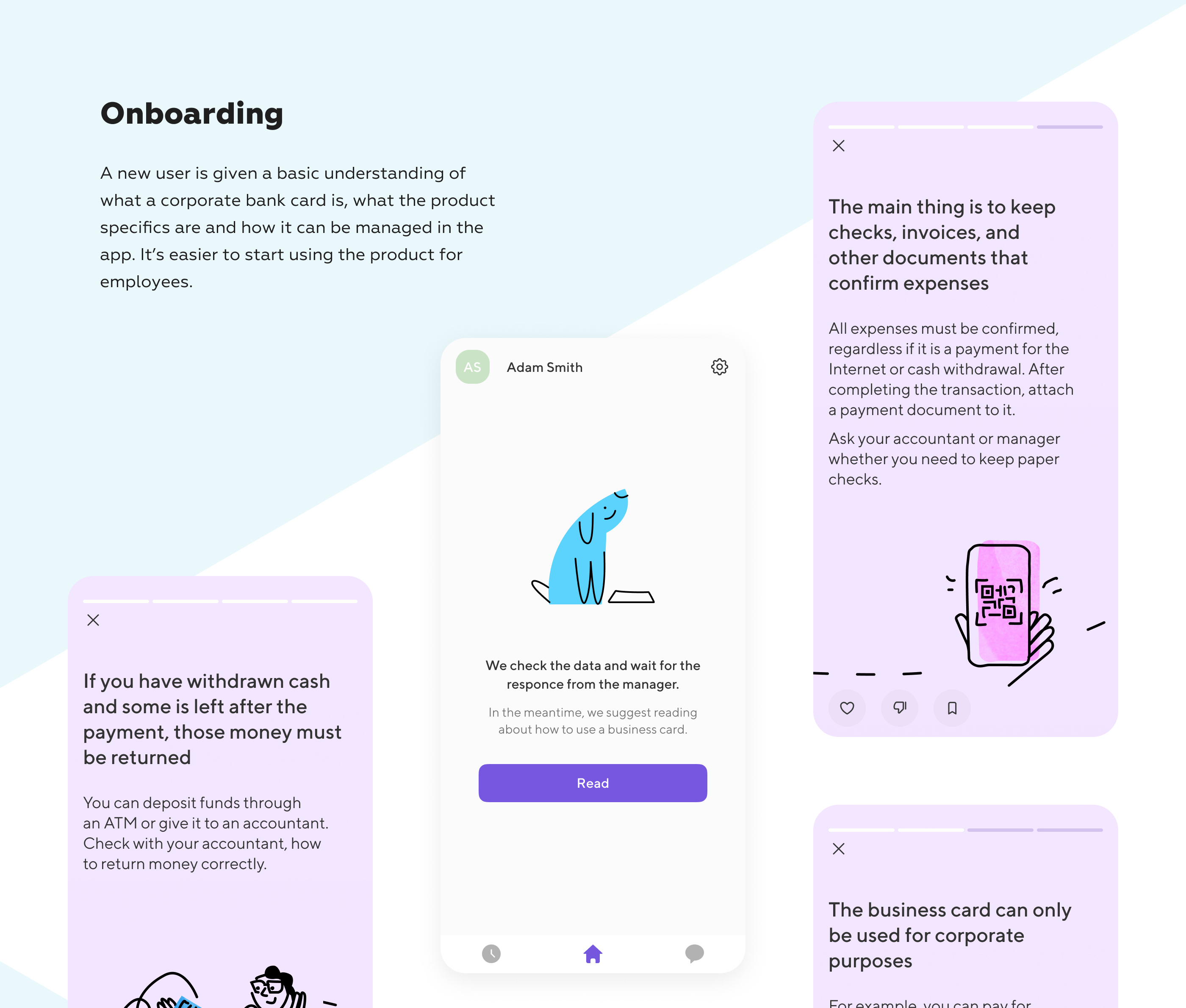 Forward-Thinking Corporate Cards — Изображение №5 — Интерфейсы на Dprofile