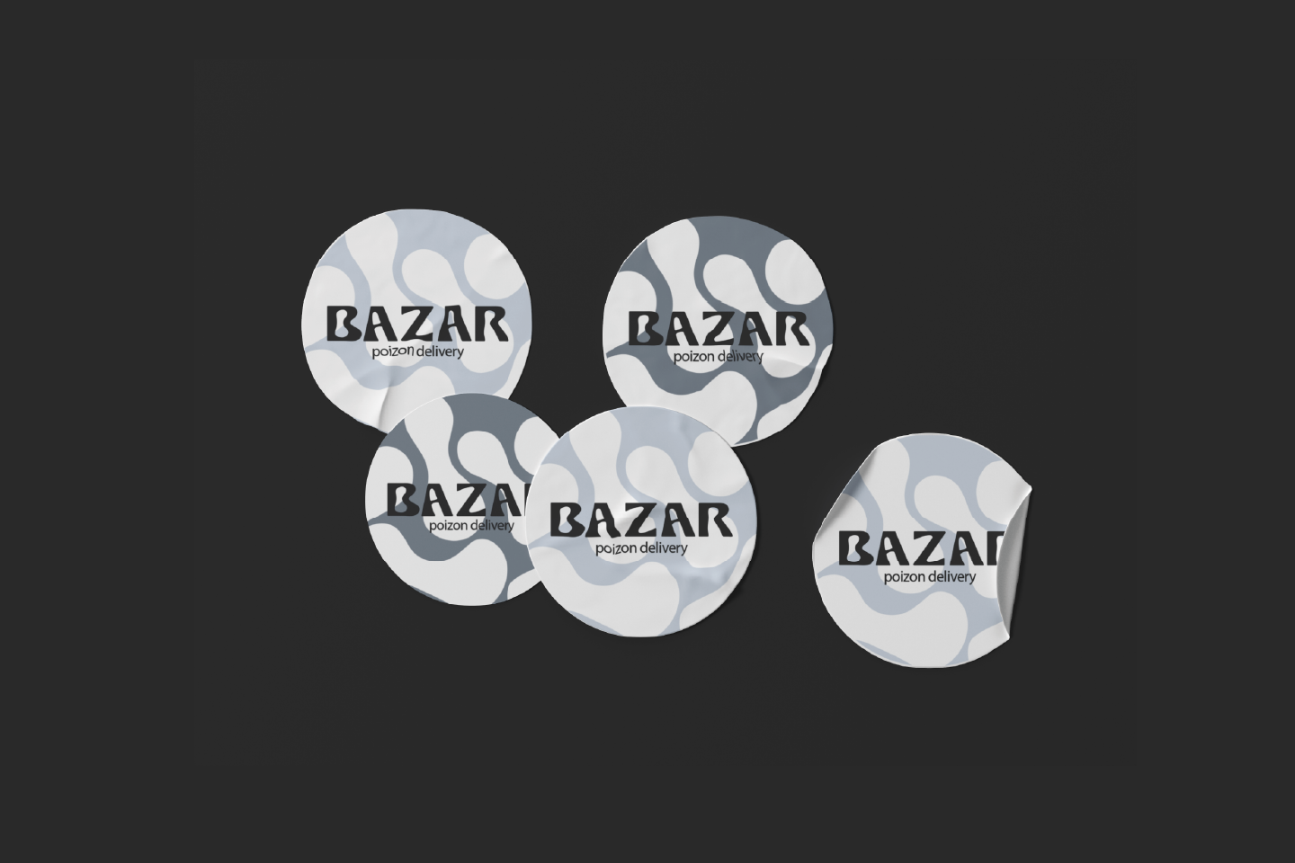 BAZAR / фирменный стиль доставки вещей с poizon — Изображение №12 — Брендинг на Dprofile