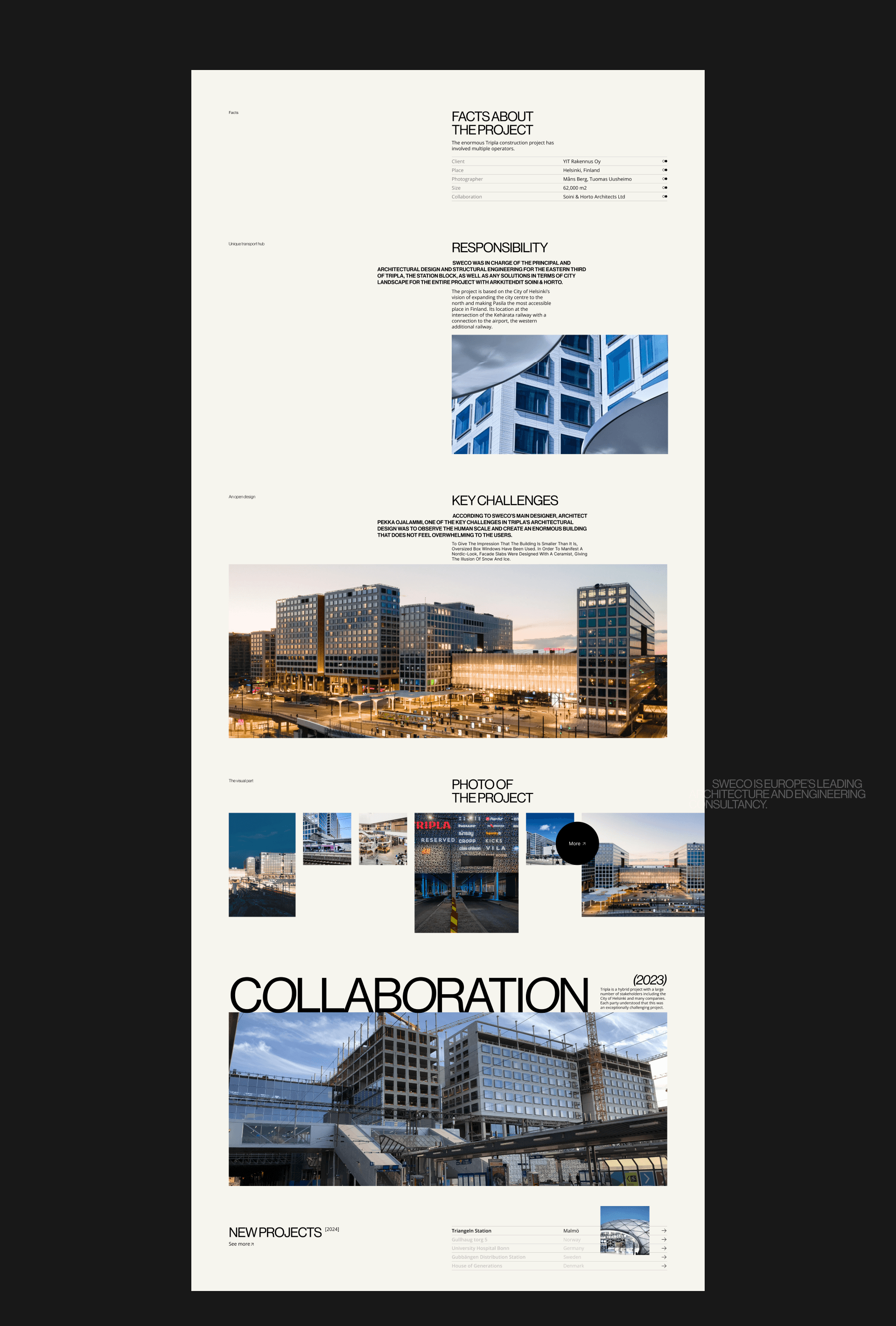 SWECO GROUP | Corporate website redesign — Изображение №3 — Интерфейсы, Графика на Dprofile