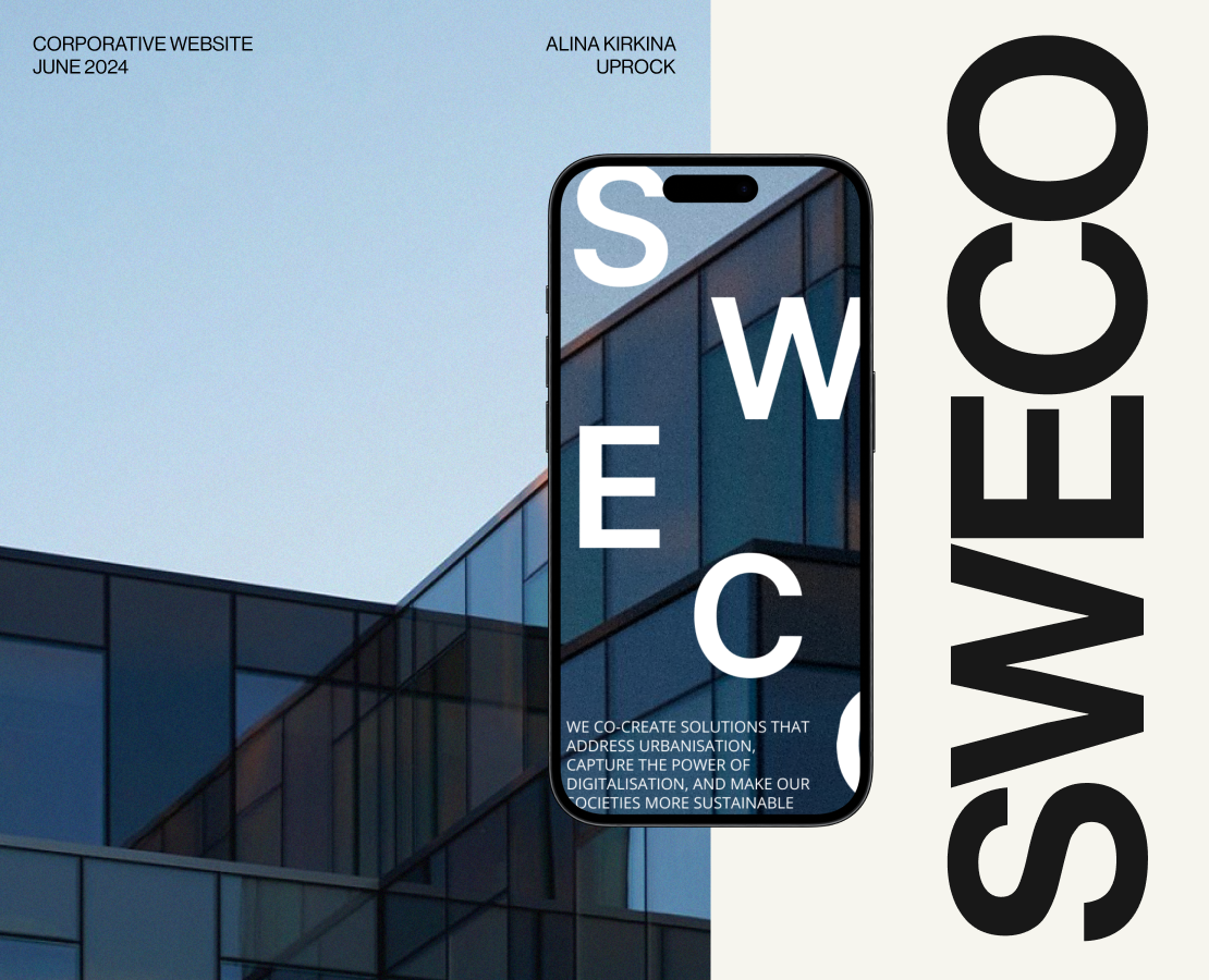 SWECO GROUP | Corporate website redesign — Интерфейсы, Графика на Dprofile