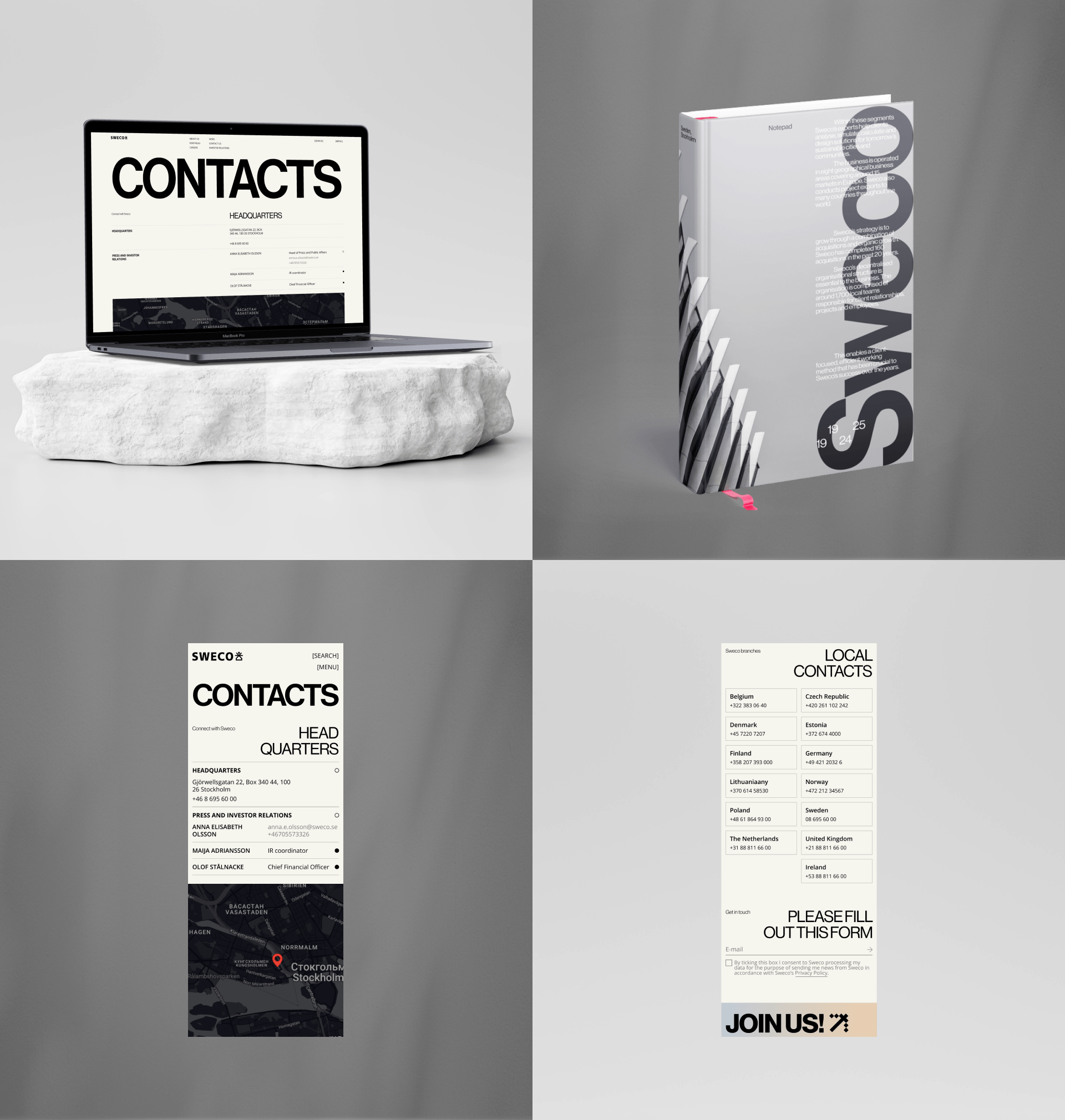 SWECO GROUP | Corporate website redesign — Изображение №12 — Интерфейсы, Графика на Dprofile