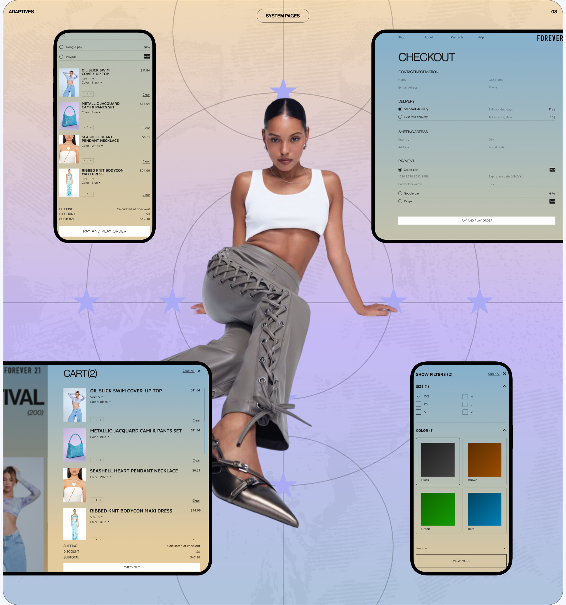 FOREVER 21 | e-commerce | redesign — Изображение №10 — Интерфейсы на Dprofile