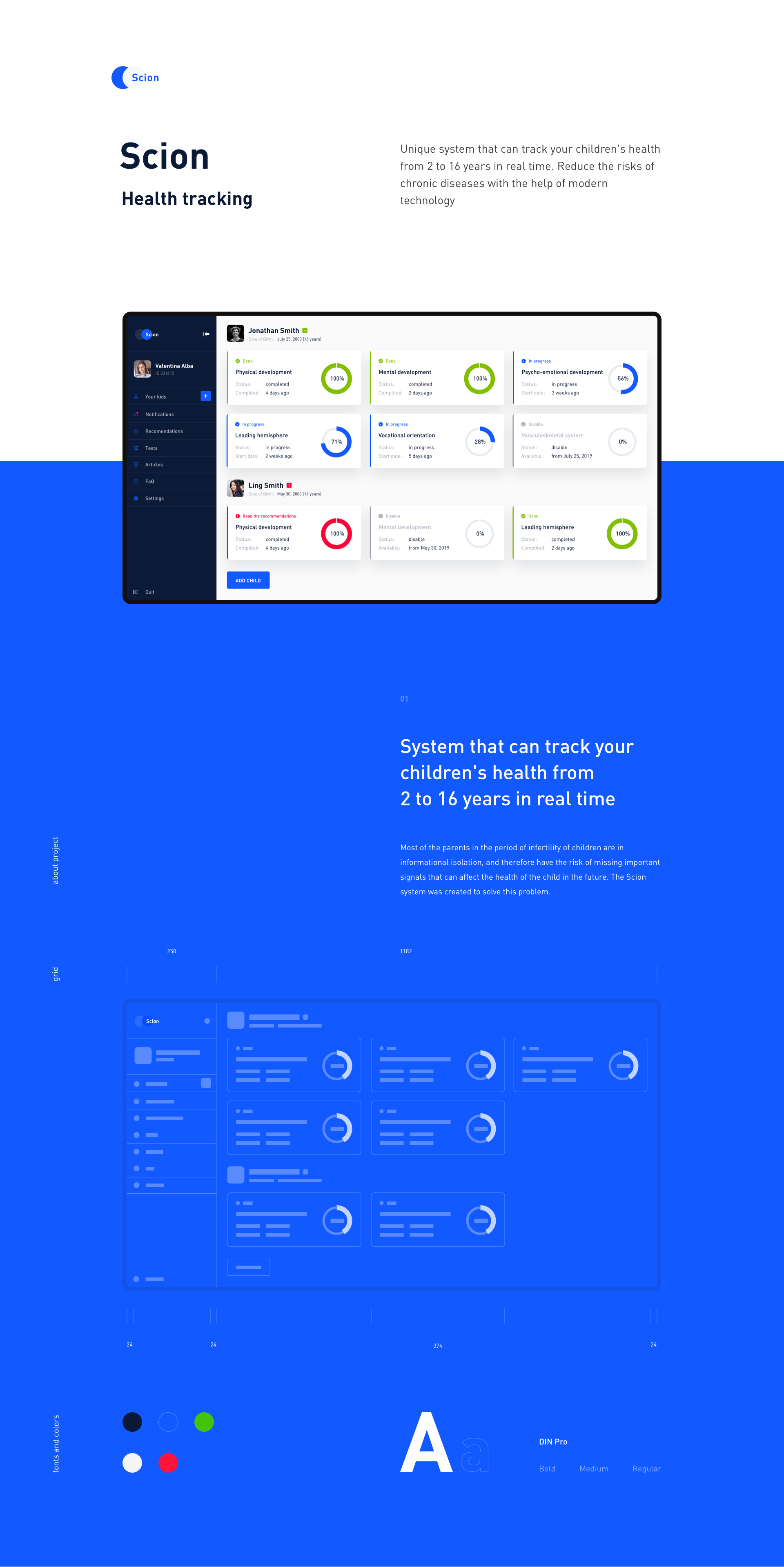 Scion — Health tracking system — Изображение №1 — Интерфейсы на Dprofile
