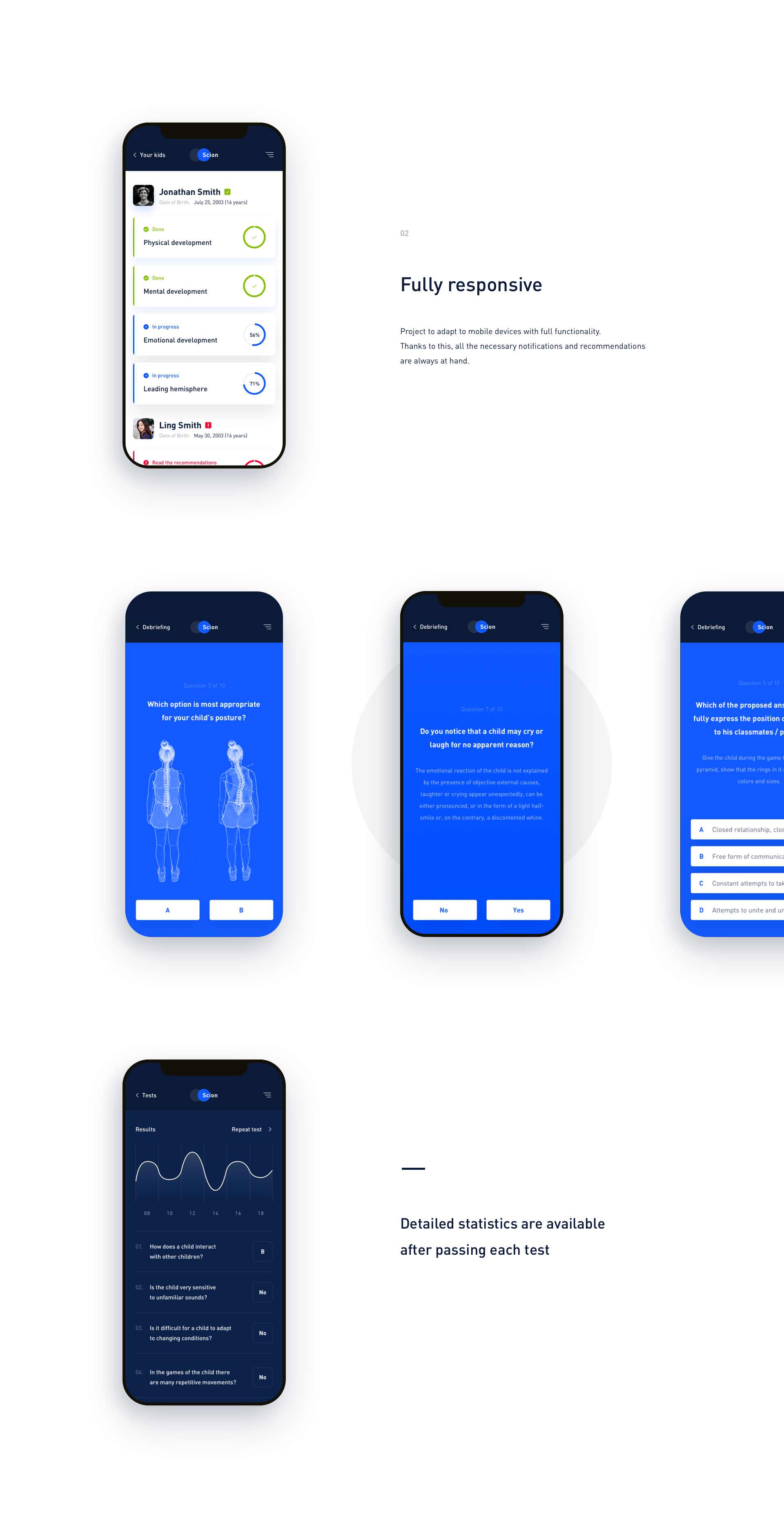 Scion — Health tracking system — Изображение №2 — Интерфейсы на Dprofile