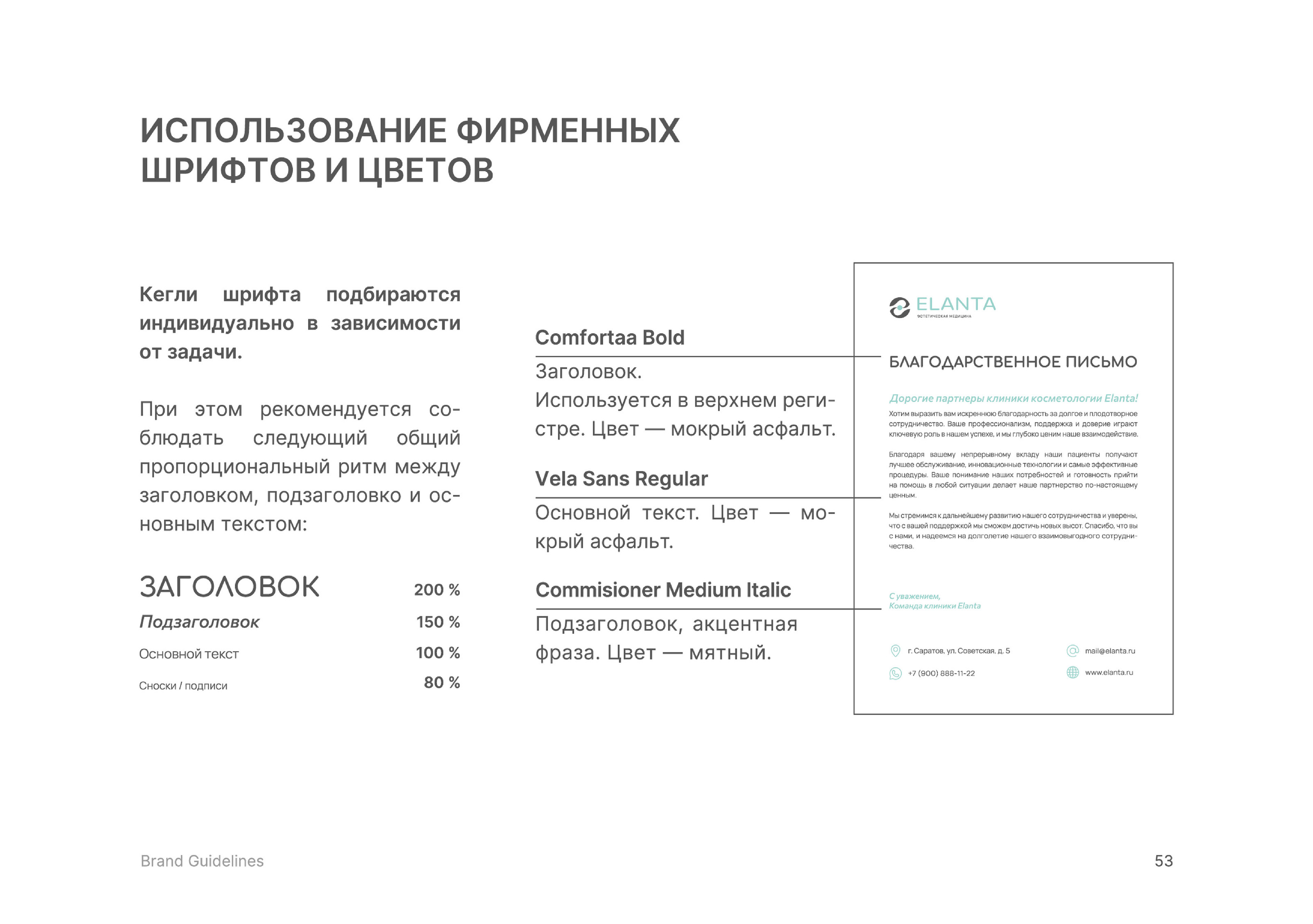Брендбук клиники косметологии Elanta — Изображение №24 — Брендинг, Маркетинг на Dprofile