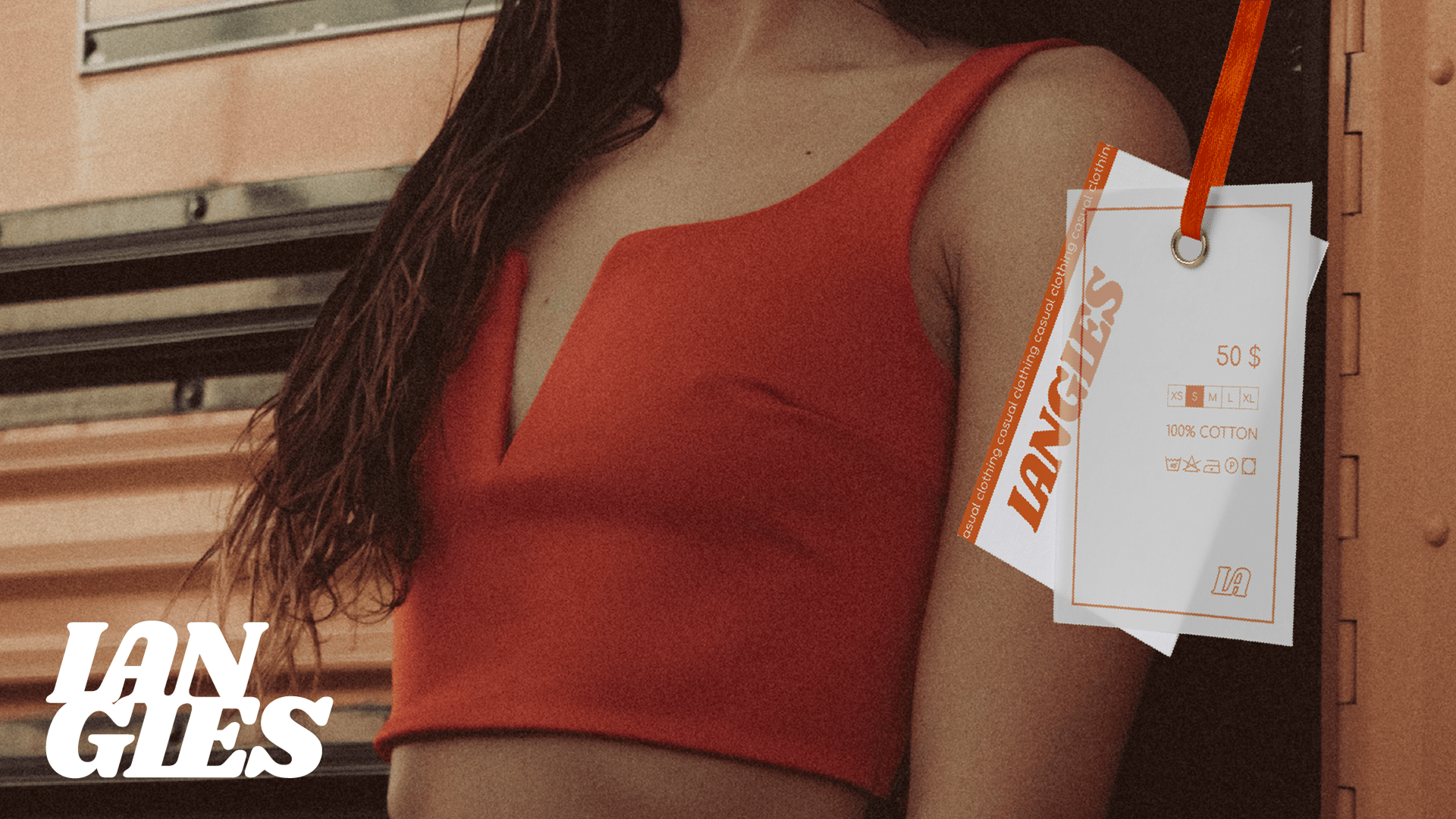Langles|айдентика бренда женской одежды — Изображение №7 — Брендинг, Графика на Dprofile