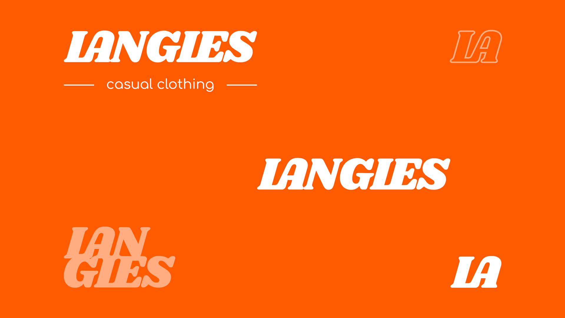 Langles|айдентика бренда женской одежды — Изображение №2 — Брендинг, Графика на Dprofile