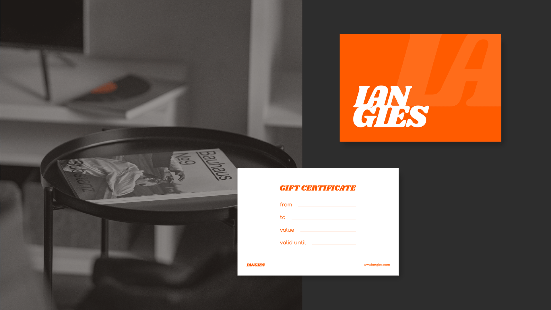 Langles|айдентика бренда женской одежды — Изображение №8 — Брендинг, Графика на Dprofile