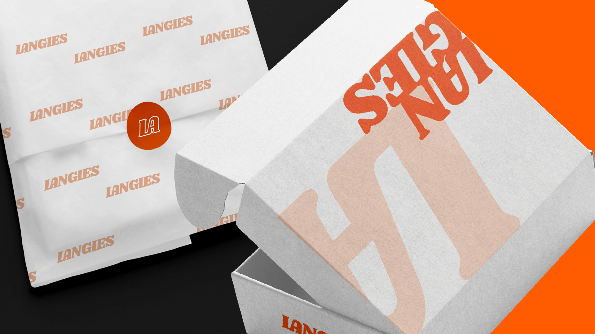 Langles|айдентика бренда женской одежды — Изображение №9 — Брендинг, Графика на Dprofile