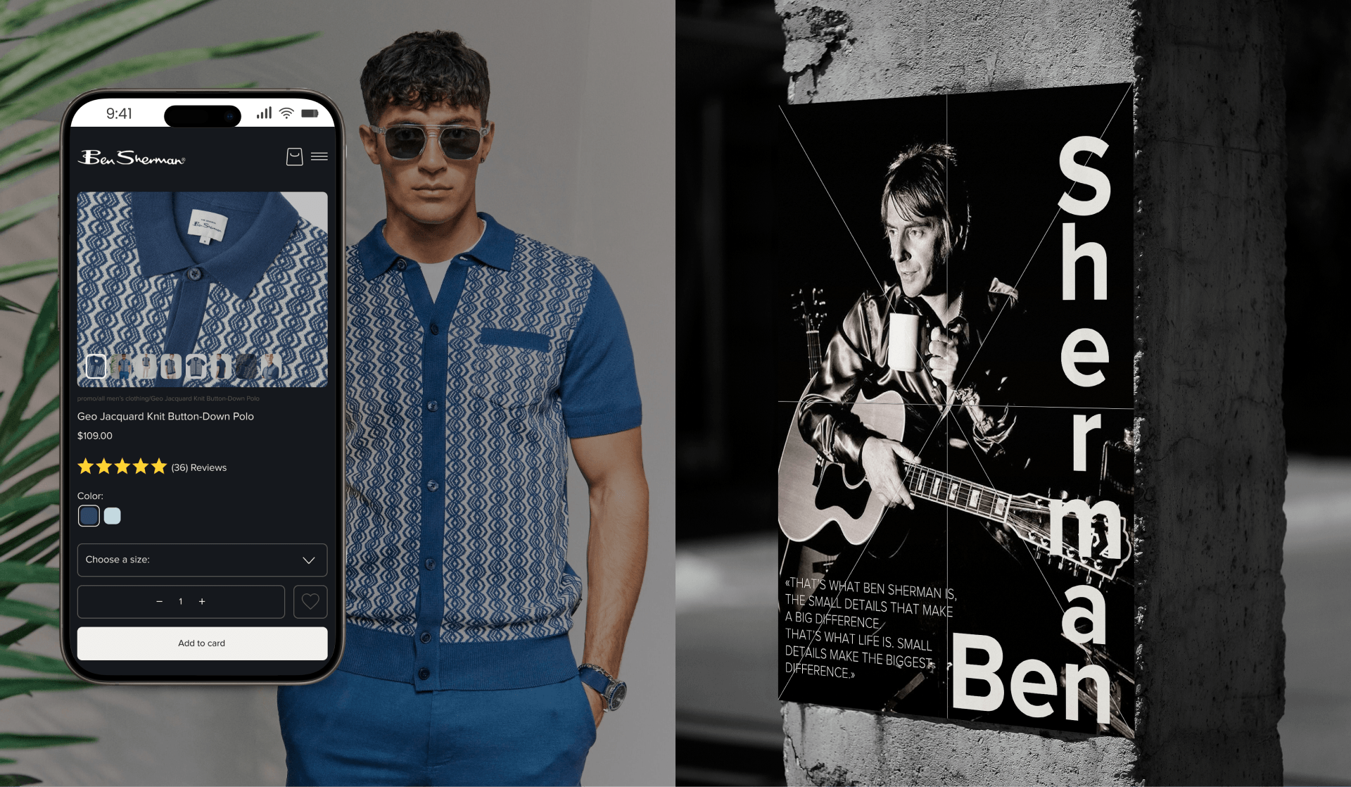 Ben Sherman | E-commerce redesign — Изображение №7 — Интерфейсы, Брендинг на Dprofile