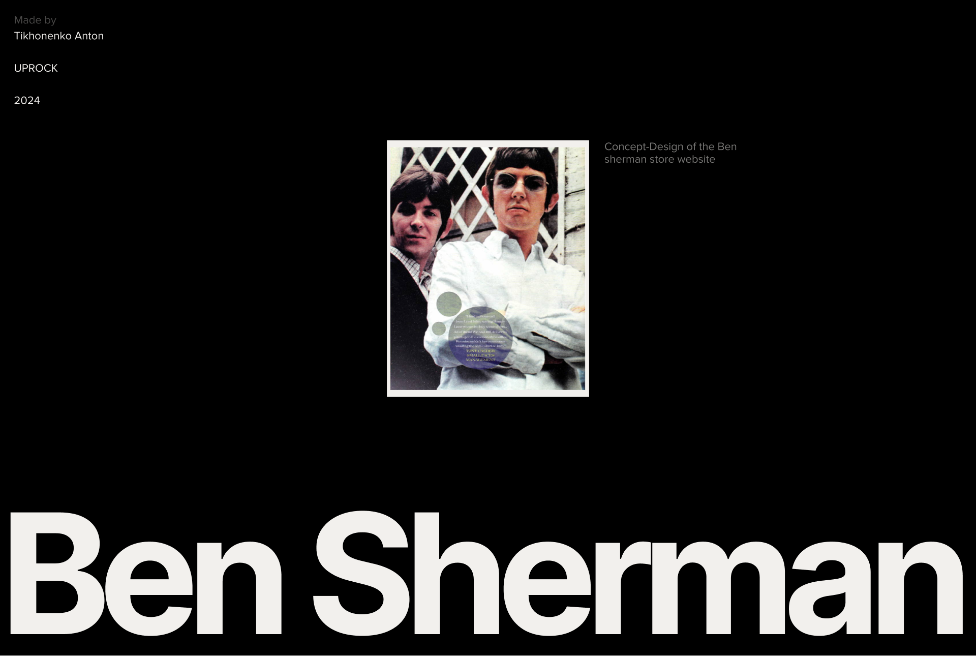 Ben Sherman | E-commerce redesign — Изображение №1 — Интерфейсы, Брендинг на Dprofile