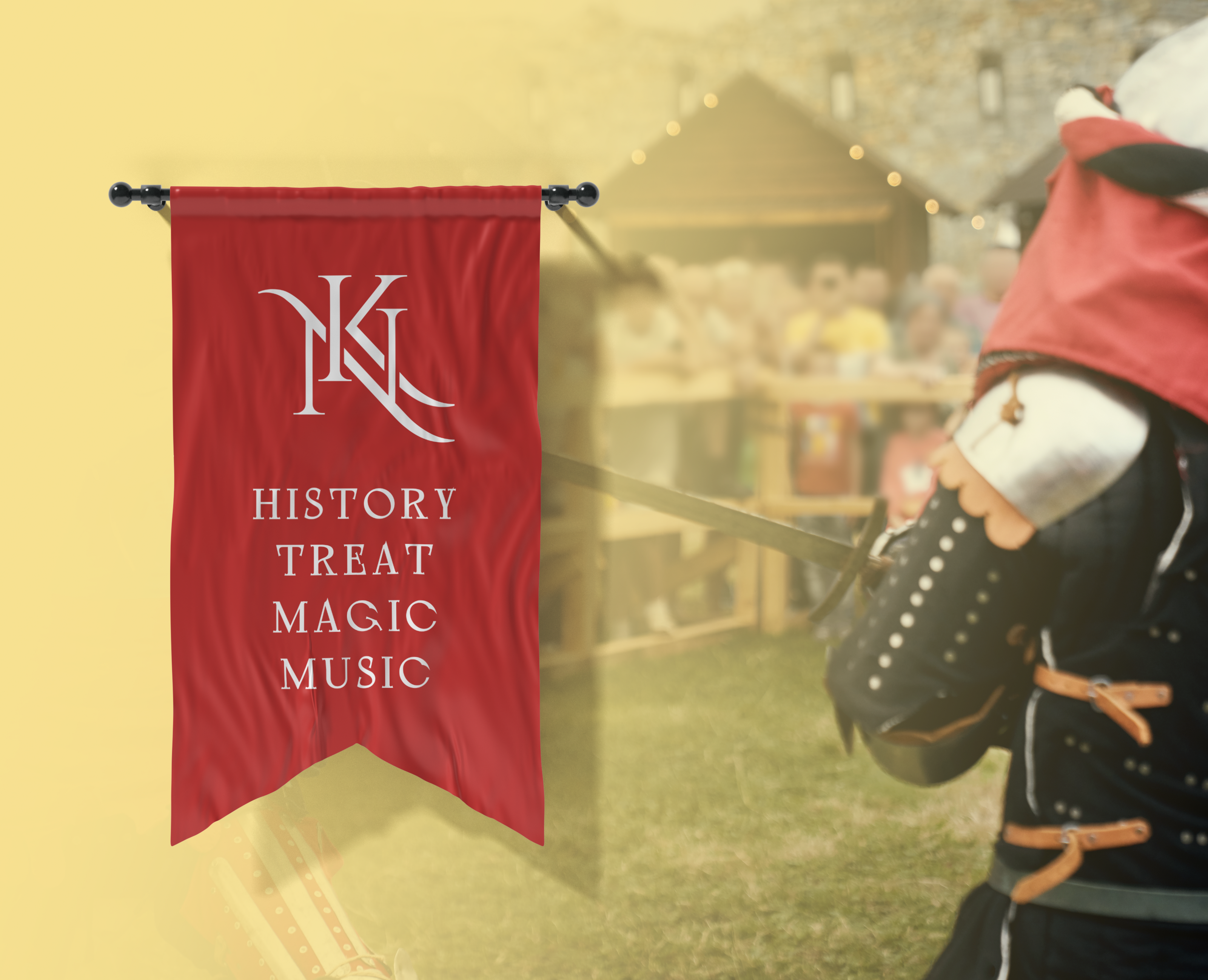 Historical event identity — Брендинг, Графика на Dprofile