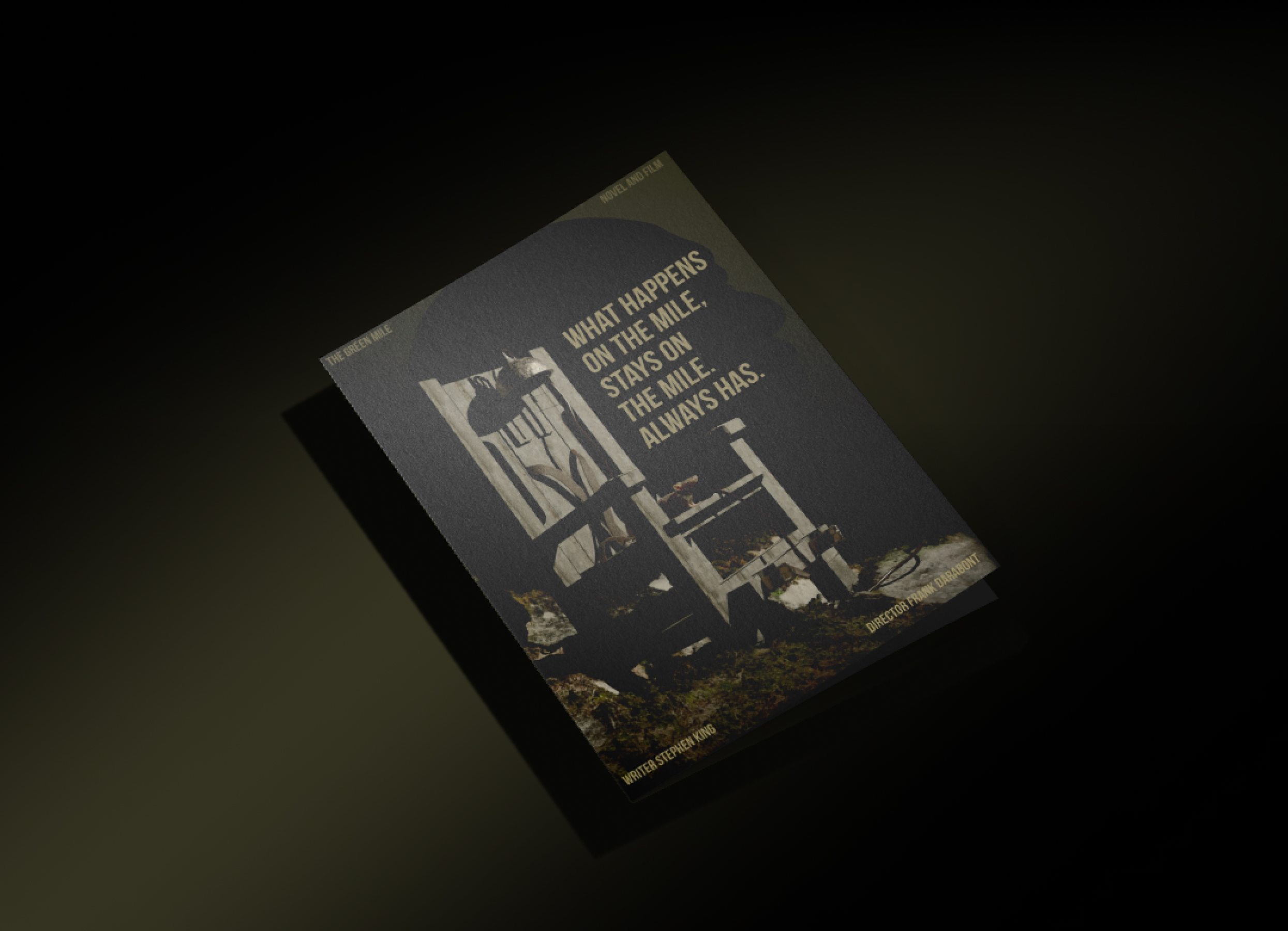 GREEN MILE // 3d poster — Изображение №6 — Графика, 3D на Dprofile