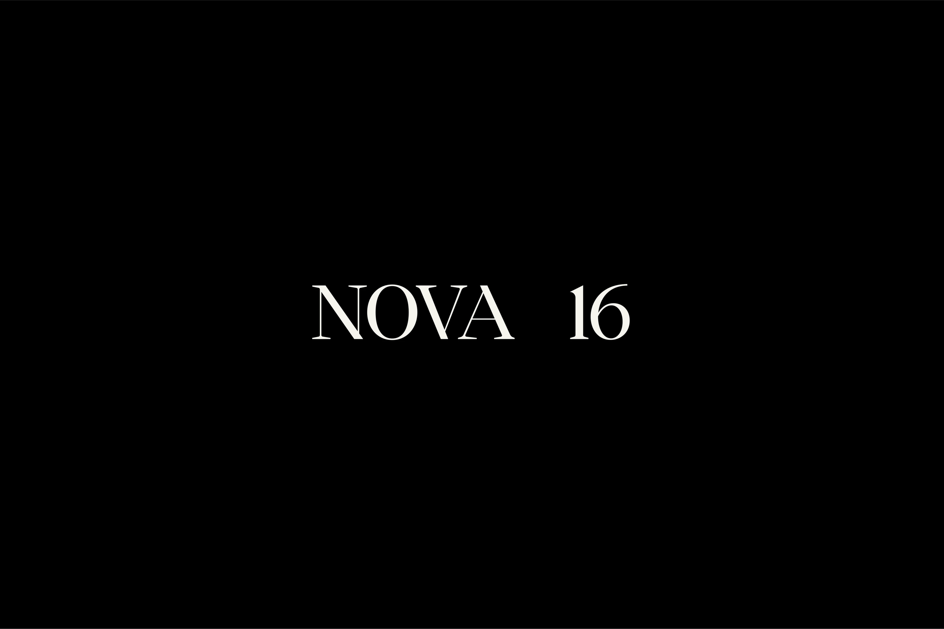 NOVA 16 — Изображение №1 — Брендинг, Графика на Dprofile