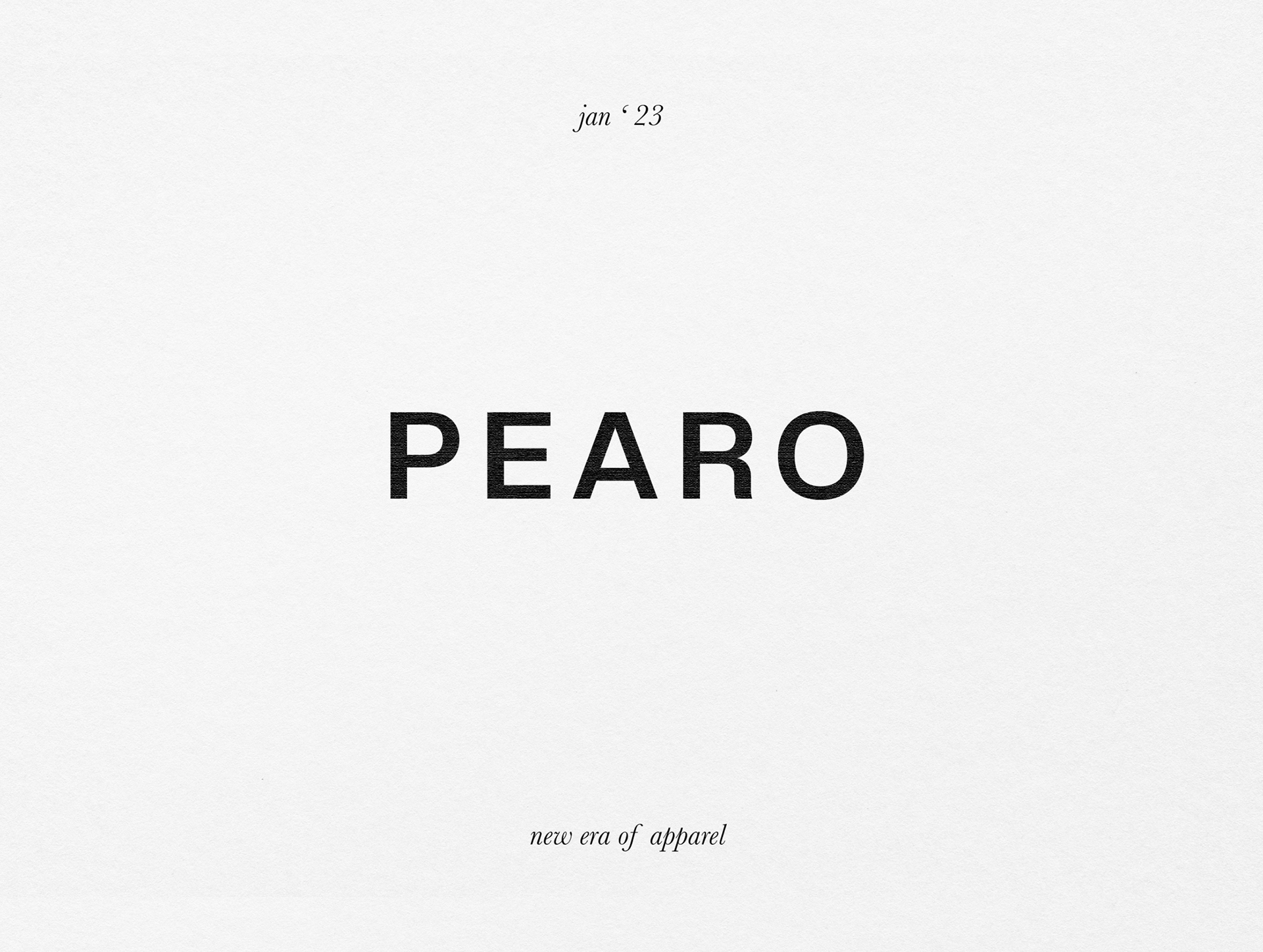 Brand Identity / Fashion / Pearo — Изображение №2 — Брендинг, Графика на Dprofile