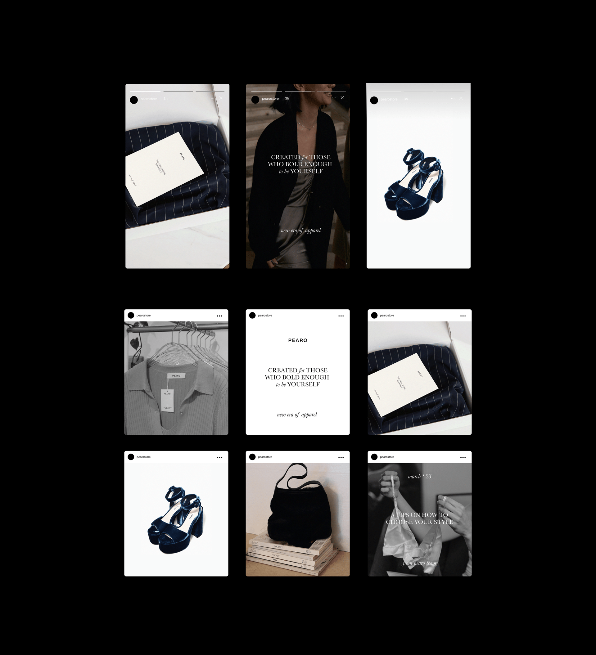 Brand Identity / Fashion / Pearo — Изображение №17 — Брендинг, Графика на Dprofile