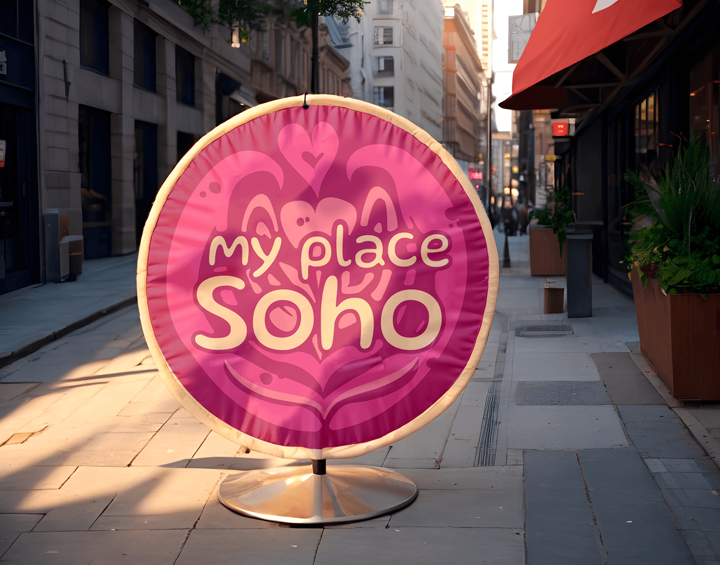 my place Soho — Изображение №4 — Брендинг, Иллюстрация на Dprofile