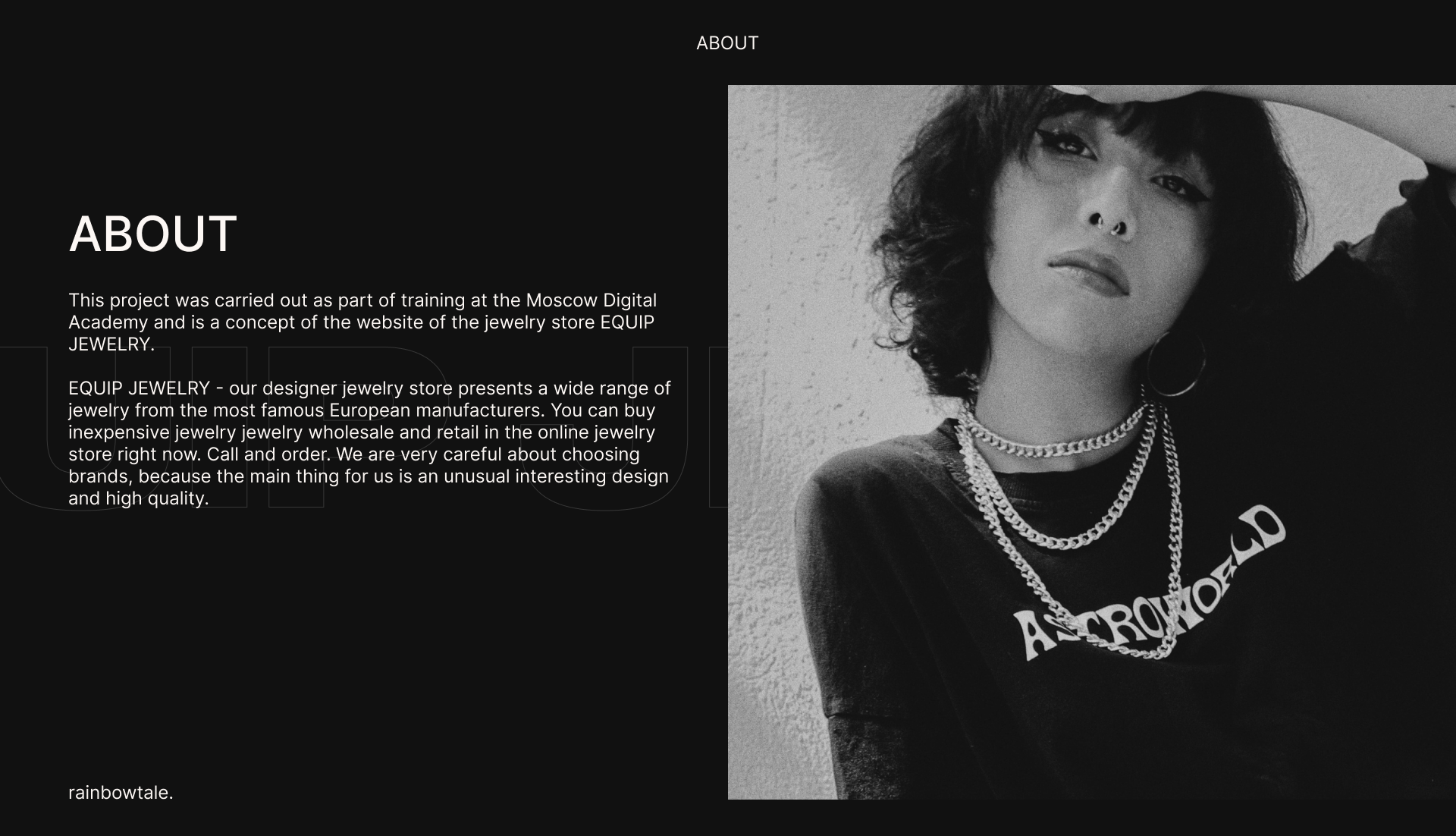 Equip Jewelry store concept. — Изображение №2 — Брендинг, Интерфейсы на Dprofile