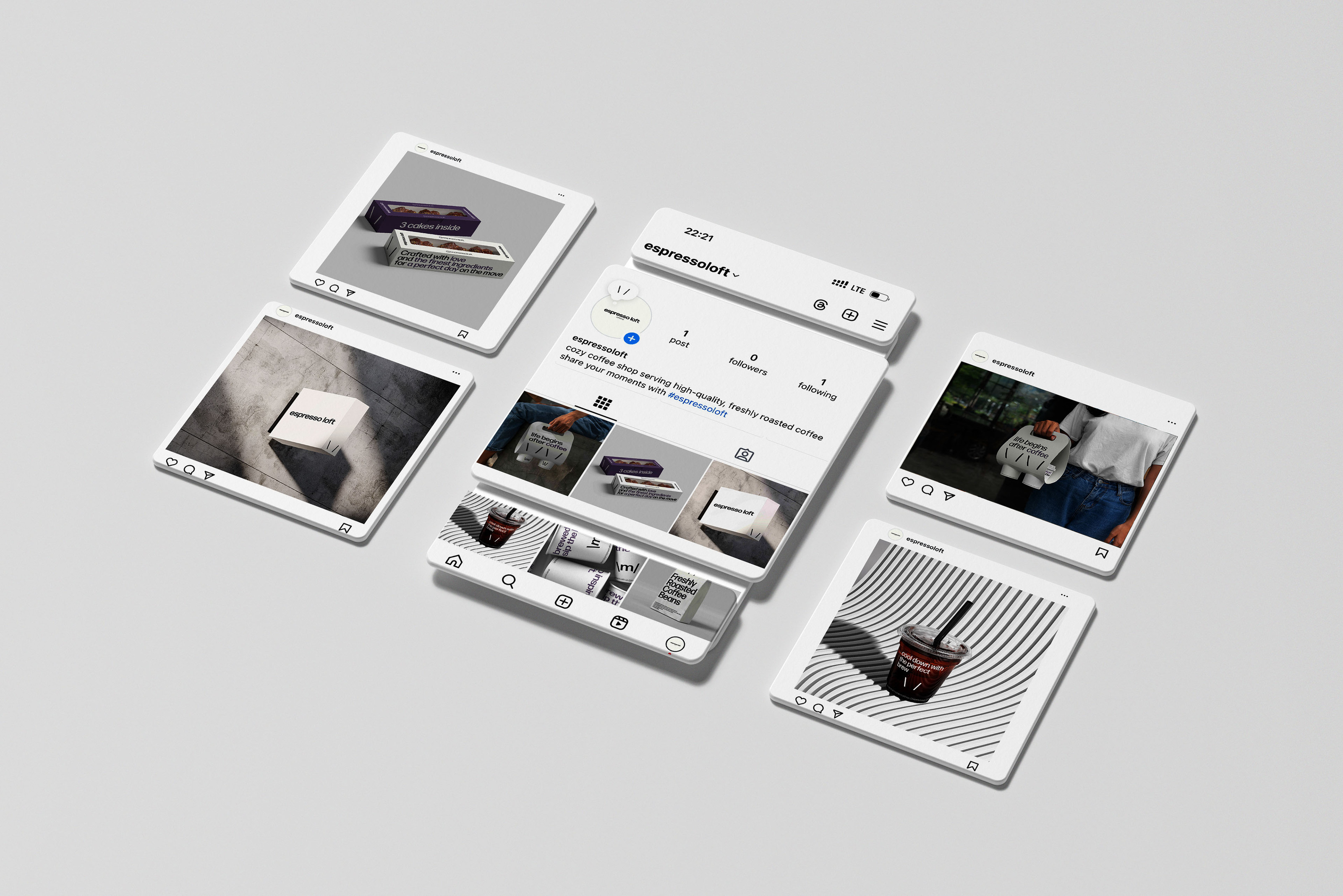 Espresso Loft | Identity for coffeeshop — Изображение №15 — Брендинг на Dprofile
